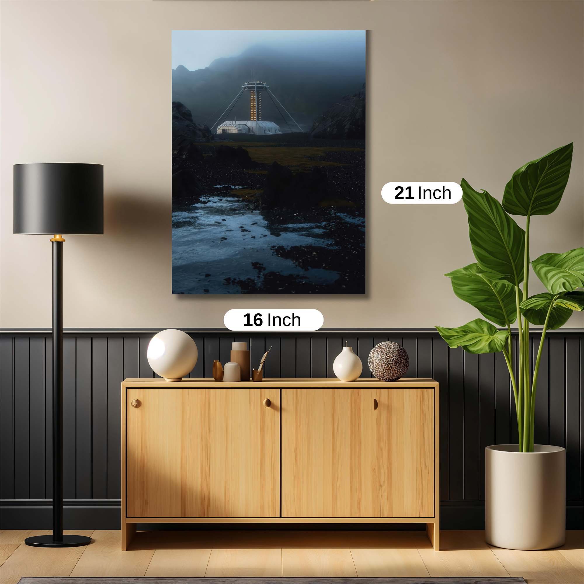 Eldborg Enigmatic Safe Wall Magnetic / M