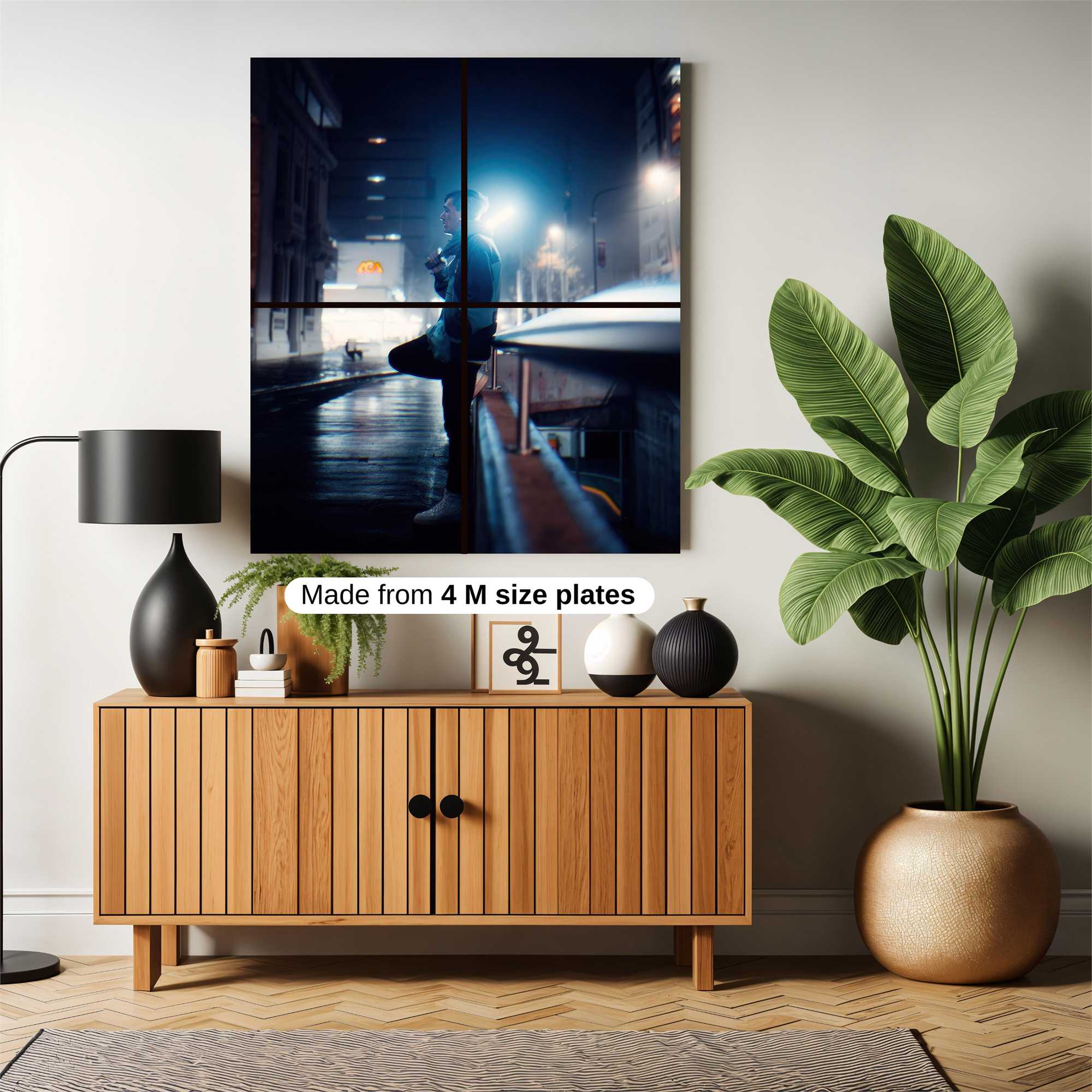 Night Reflection Safe Wall Magnetic / M