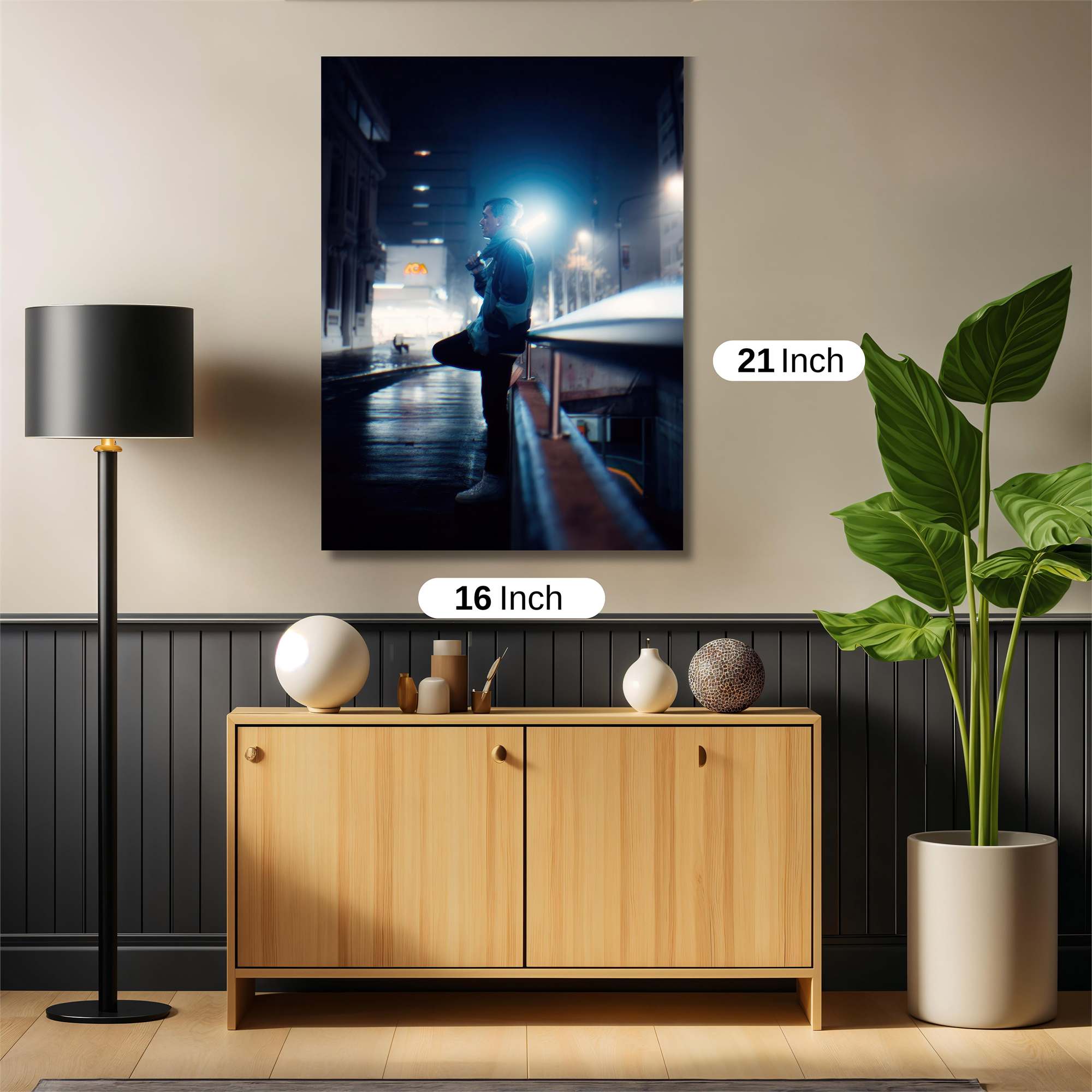 Night Reflection Safe Wall Magnetic / M