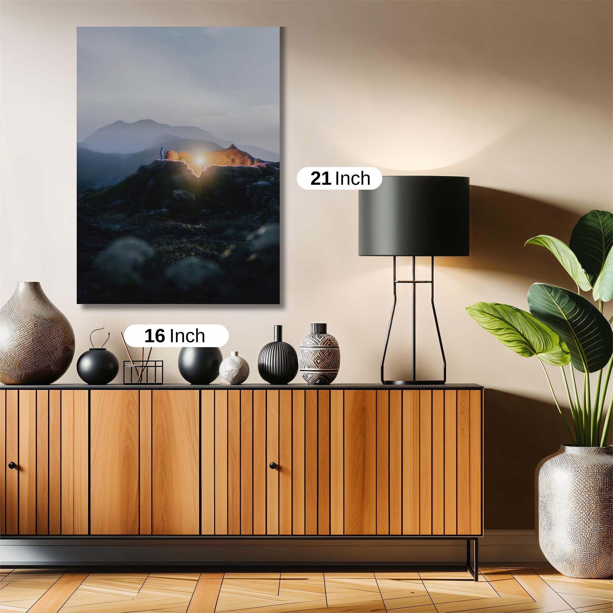 Sunrise Serenity Safe Wall Magnetic / M