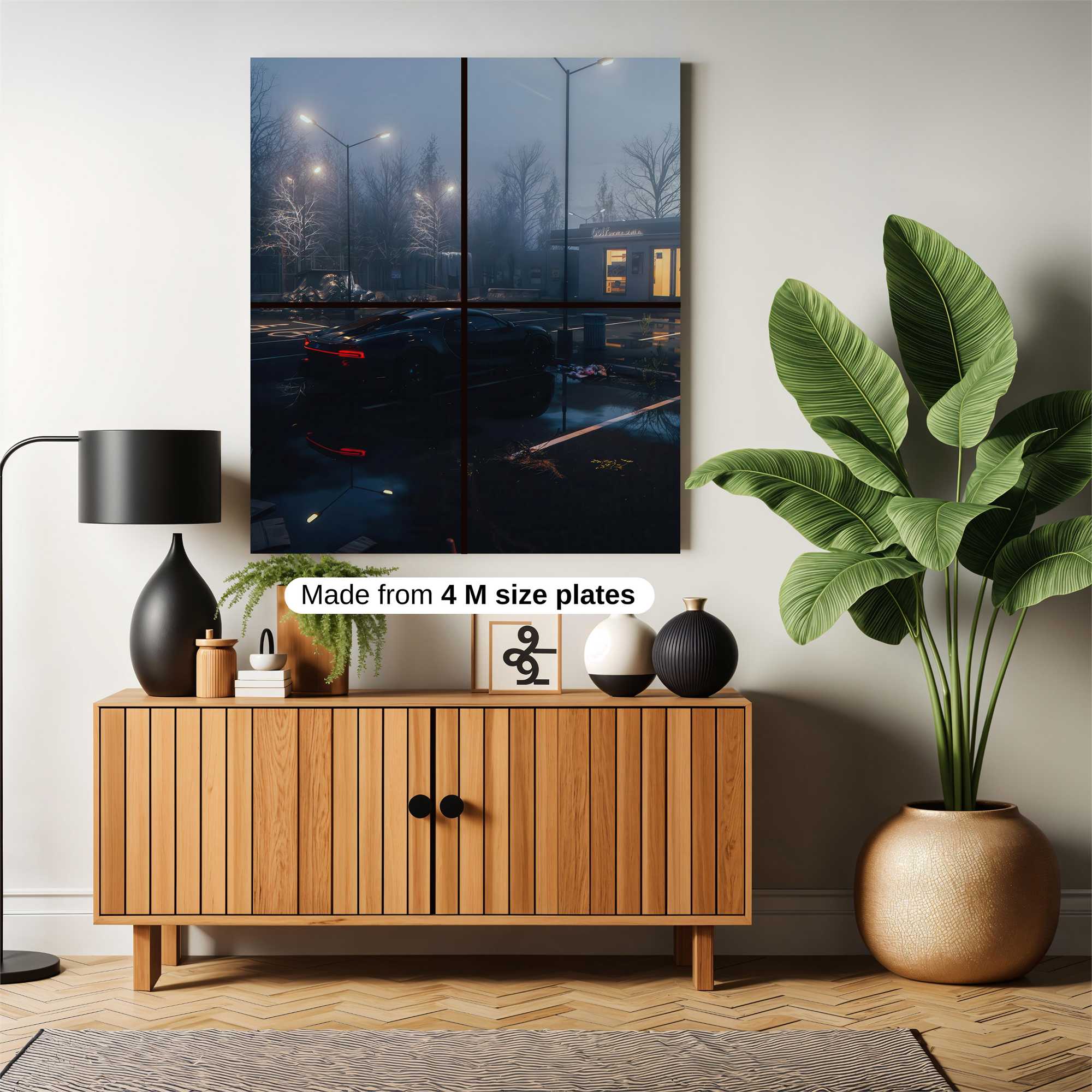 Foggy Mystery Safe Wall Magnetic / M