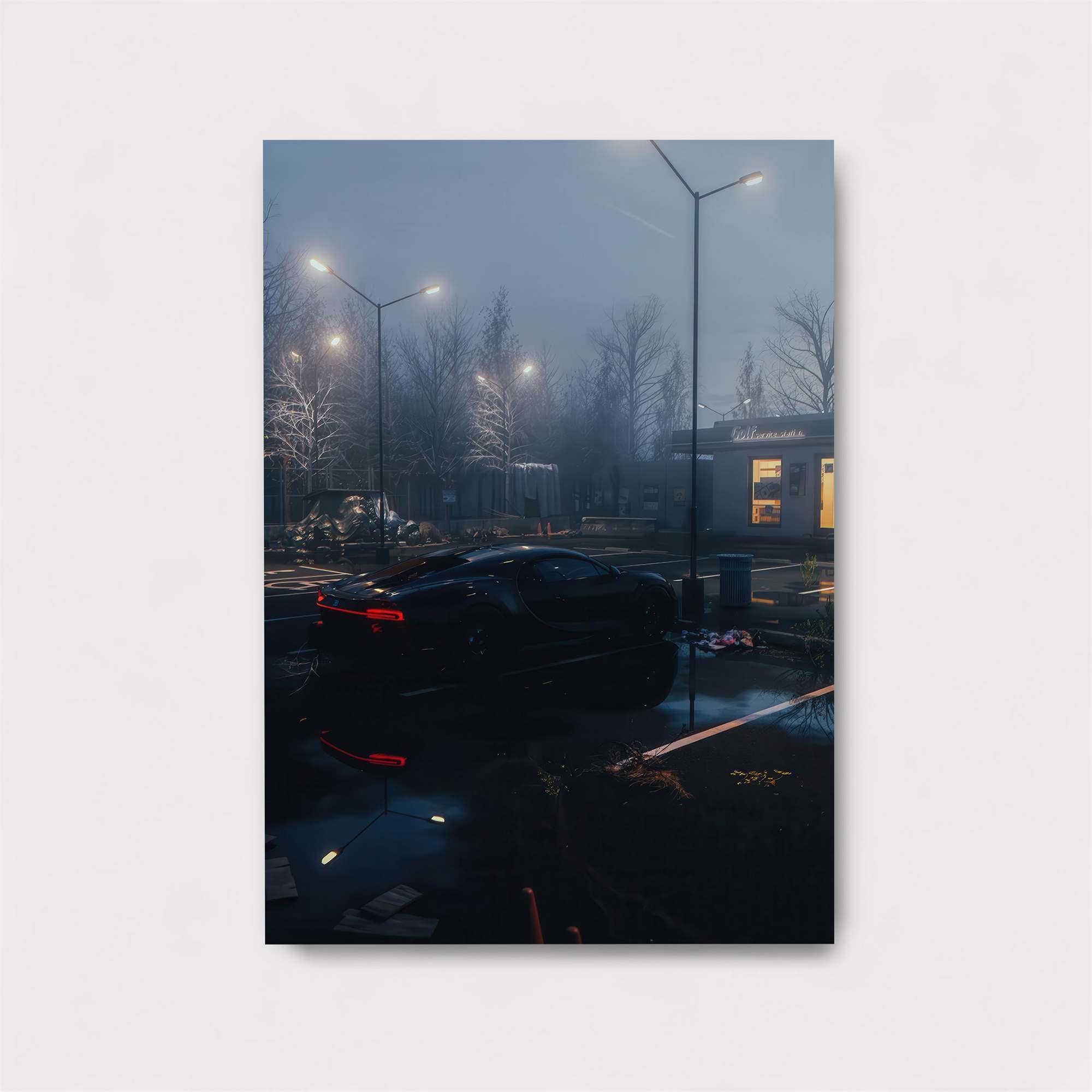 Foggy Mystery Safe Wall Magnetic / M