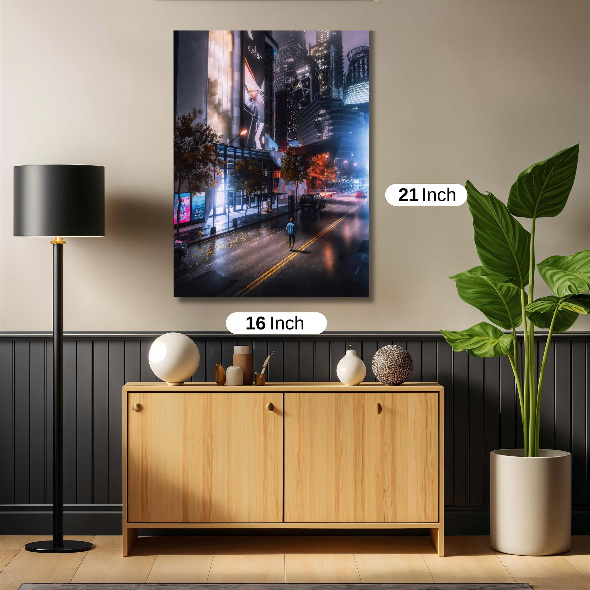 City Solitude Safe Wall Magnetic / M