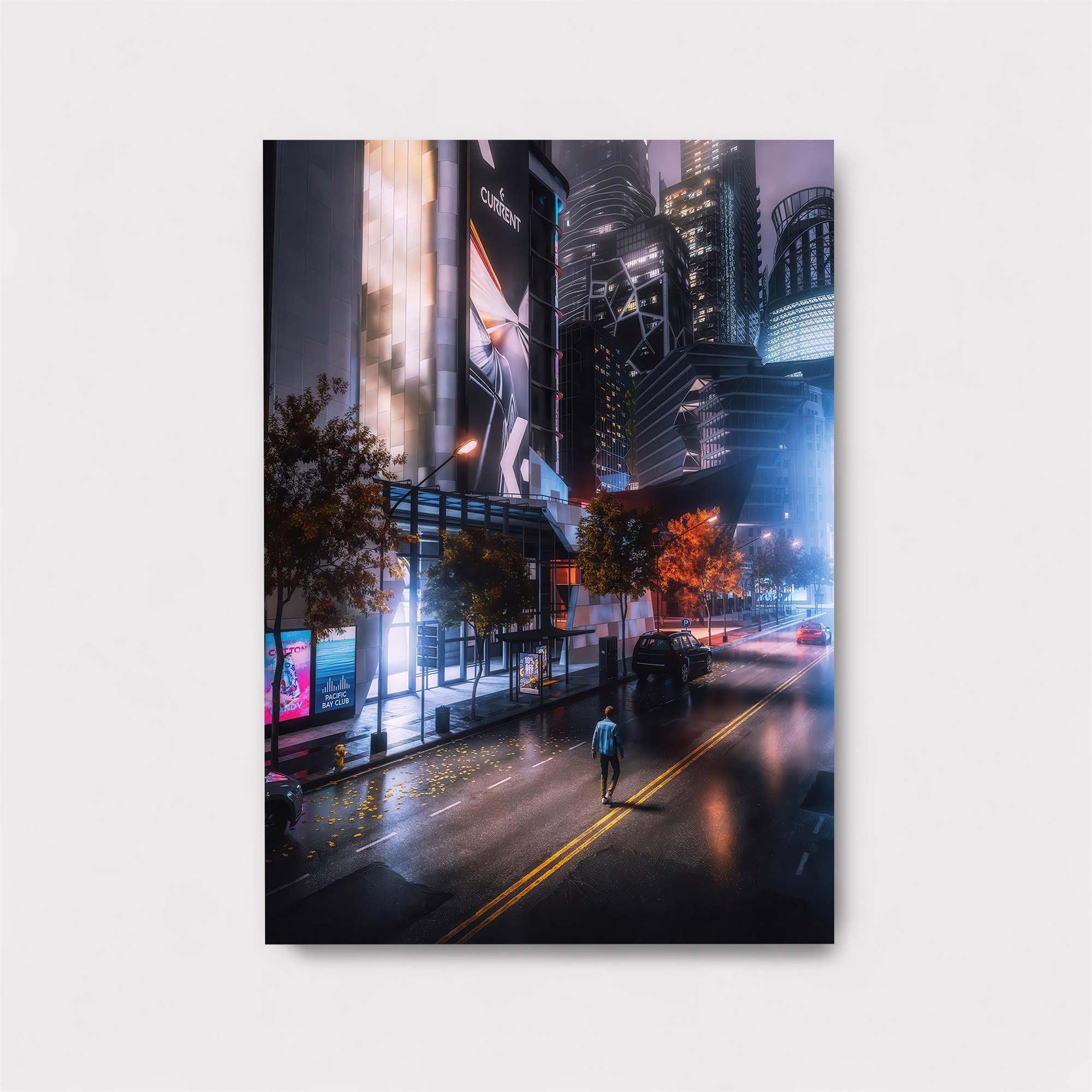 City Solitude Safe Wall Magnetic / M