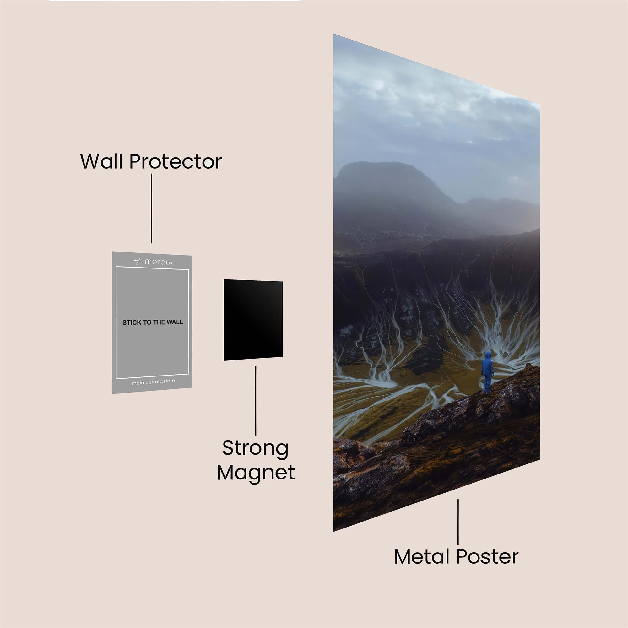 Nature's Embrace Safe Wall Magnetic / M