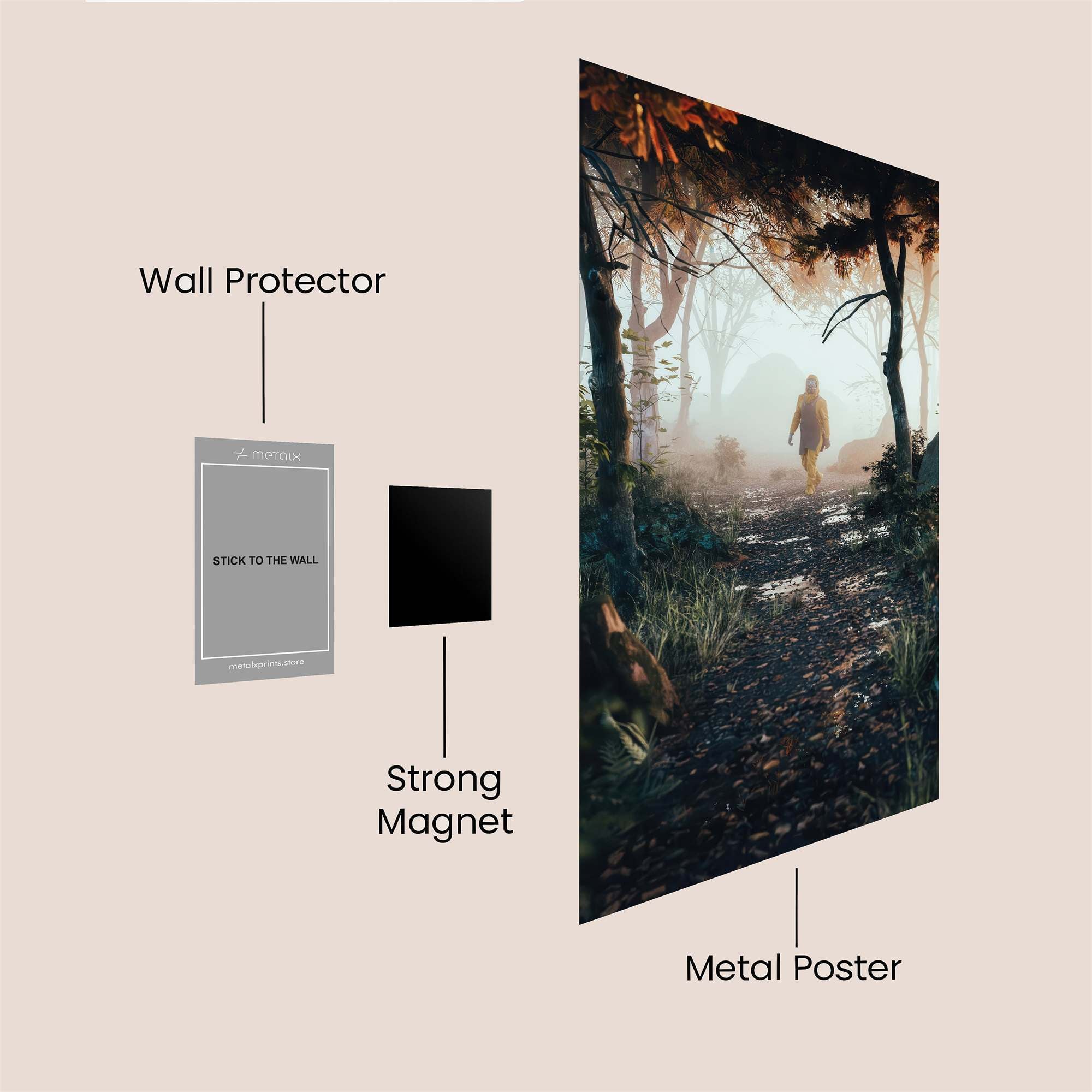 Mystic Wanderer Safe Wall Magnetic / M