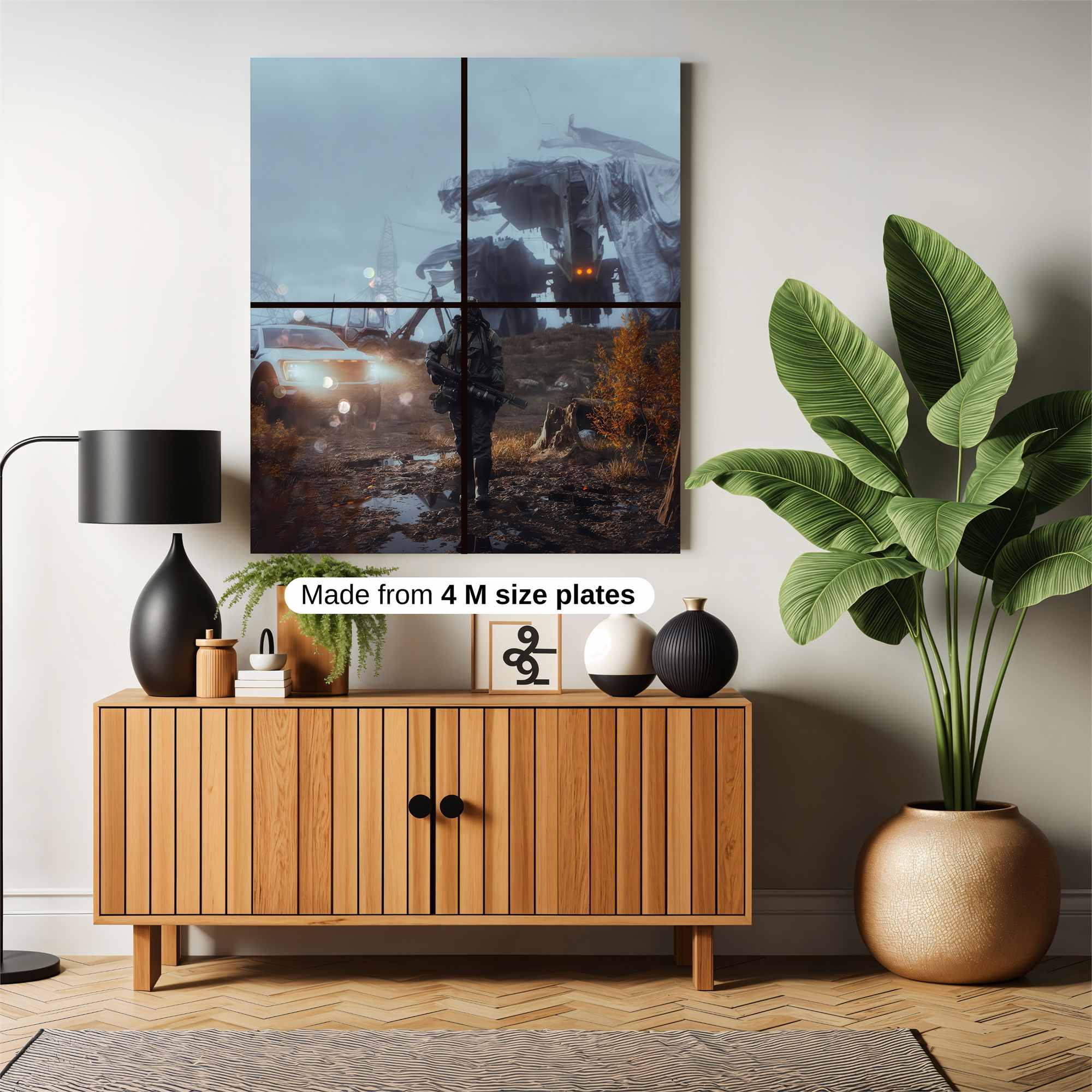 Alien Desolation Safe Wall Magnetic / M