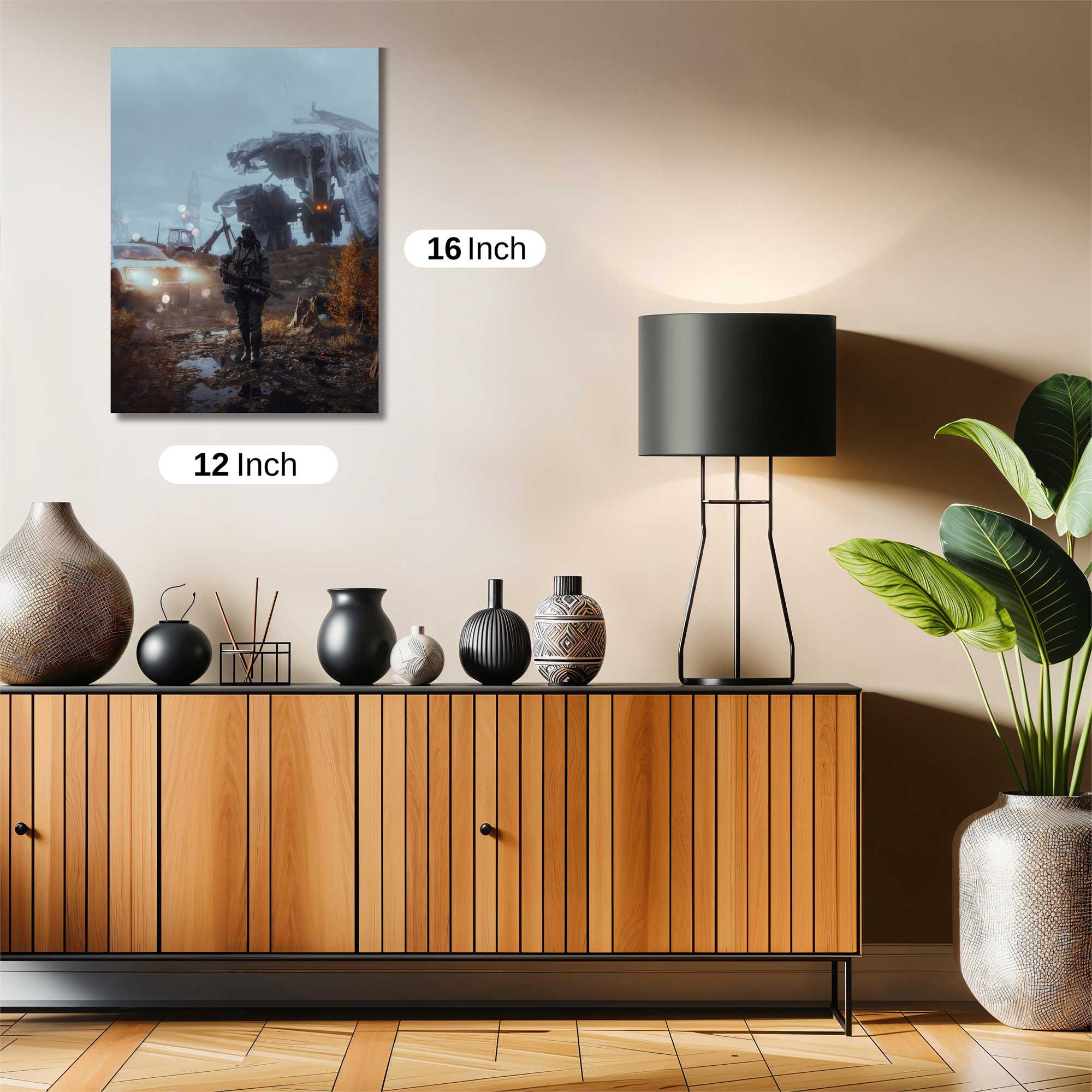 Alien Desolation Safe Wall Magnetic / M