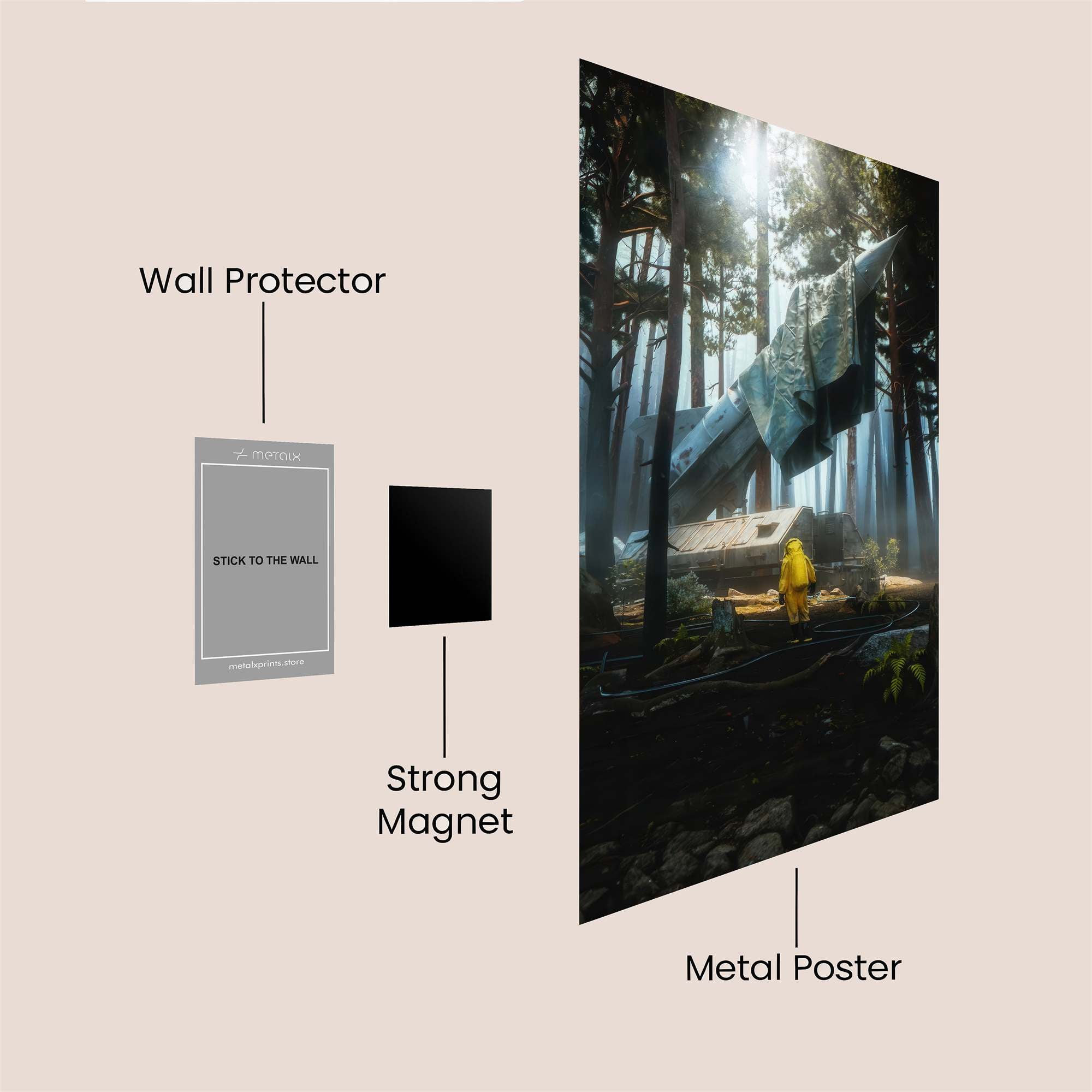 Crash Enigma Safe Wall Magnetic / M