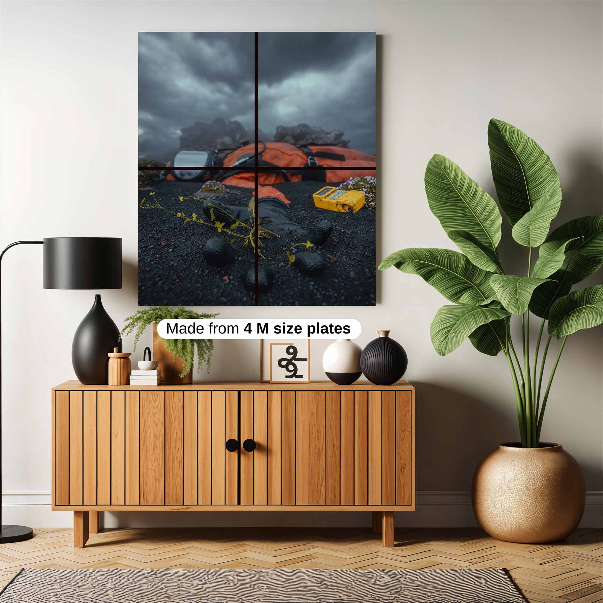 Volcano Tranquil Safe Wall Magnetic / M