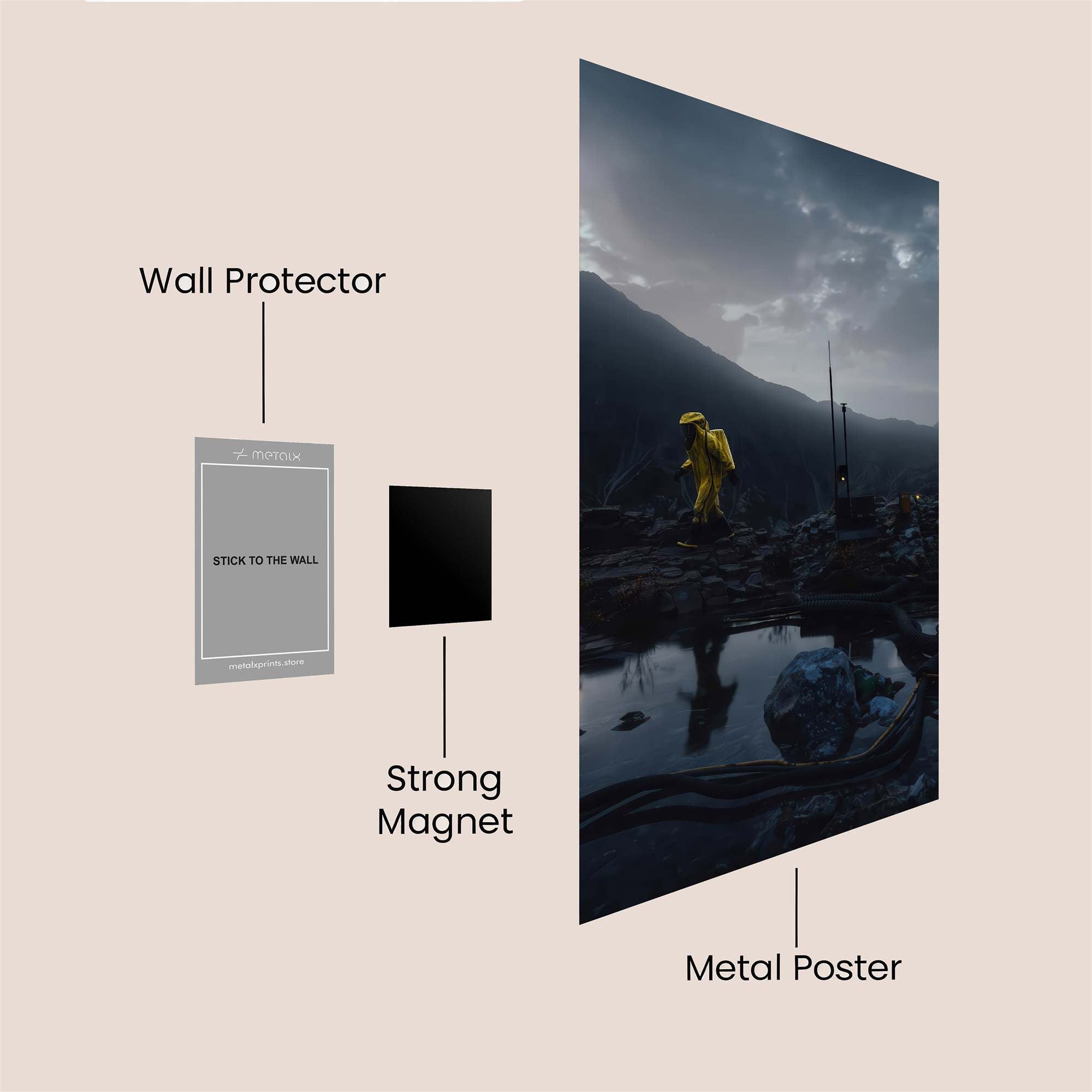 Explorer Gloom Safe Wall Magnetic / M