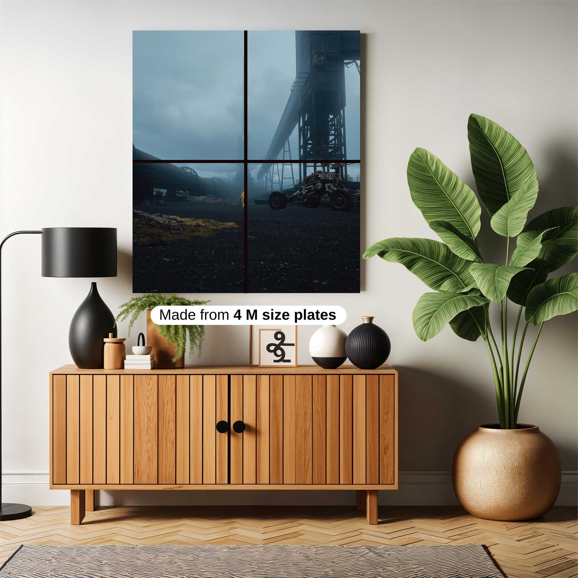 Worker Gloom Safe Wall Magnetic / M