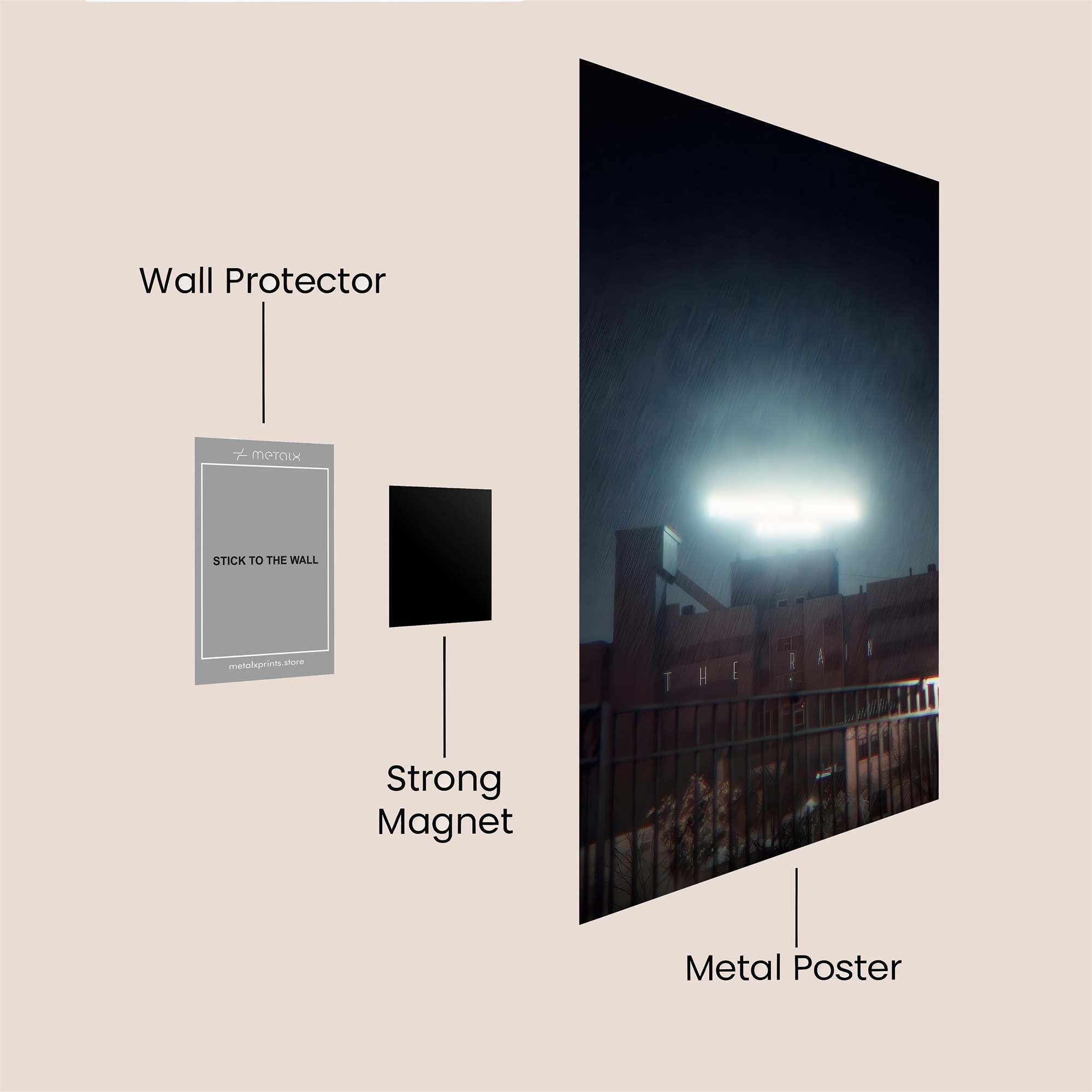 Factory Glow Safe Wall Magnetic / M