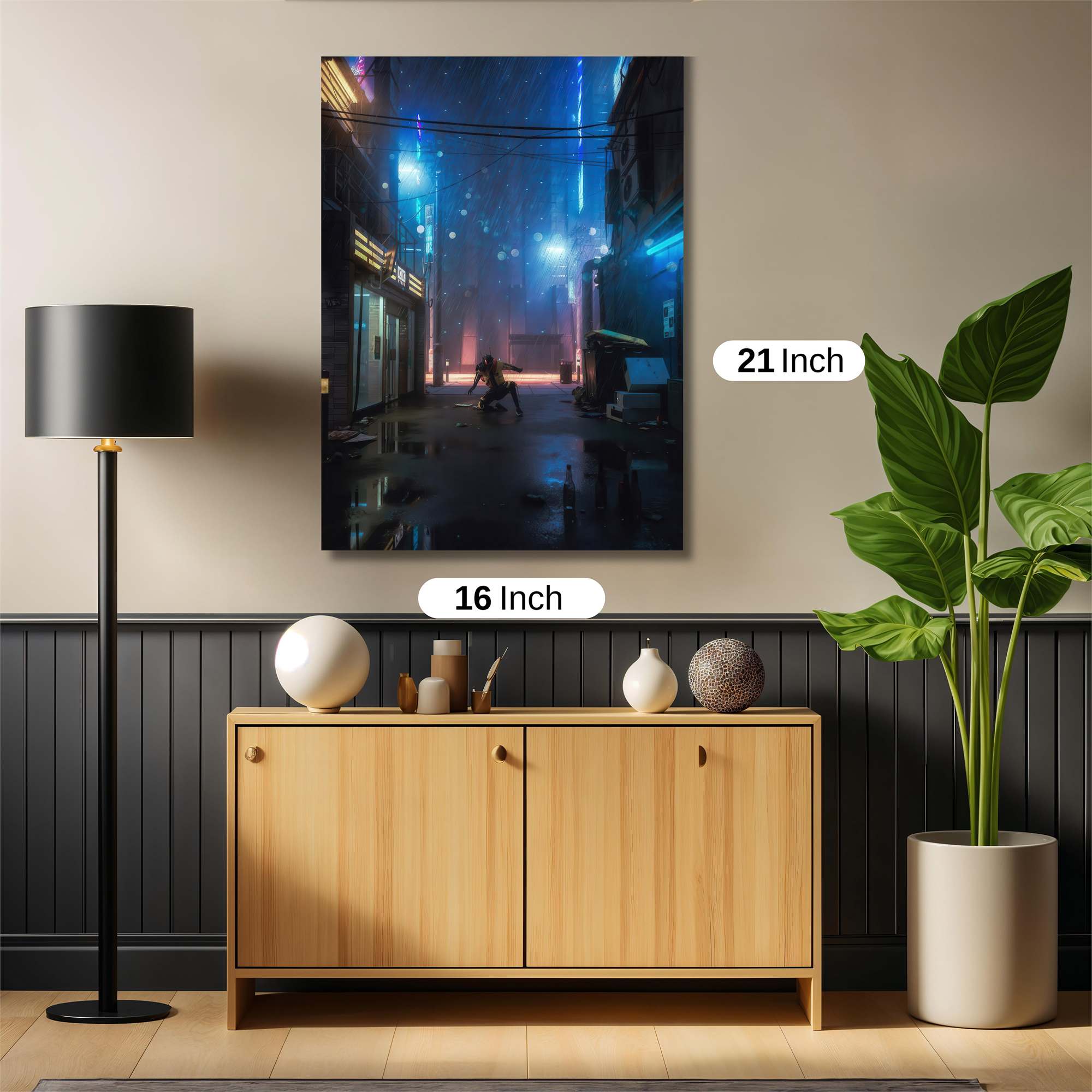 Neon Pursuit Safe Wall Magnetic / M