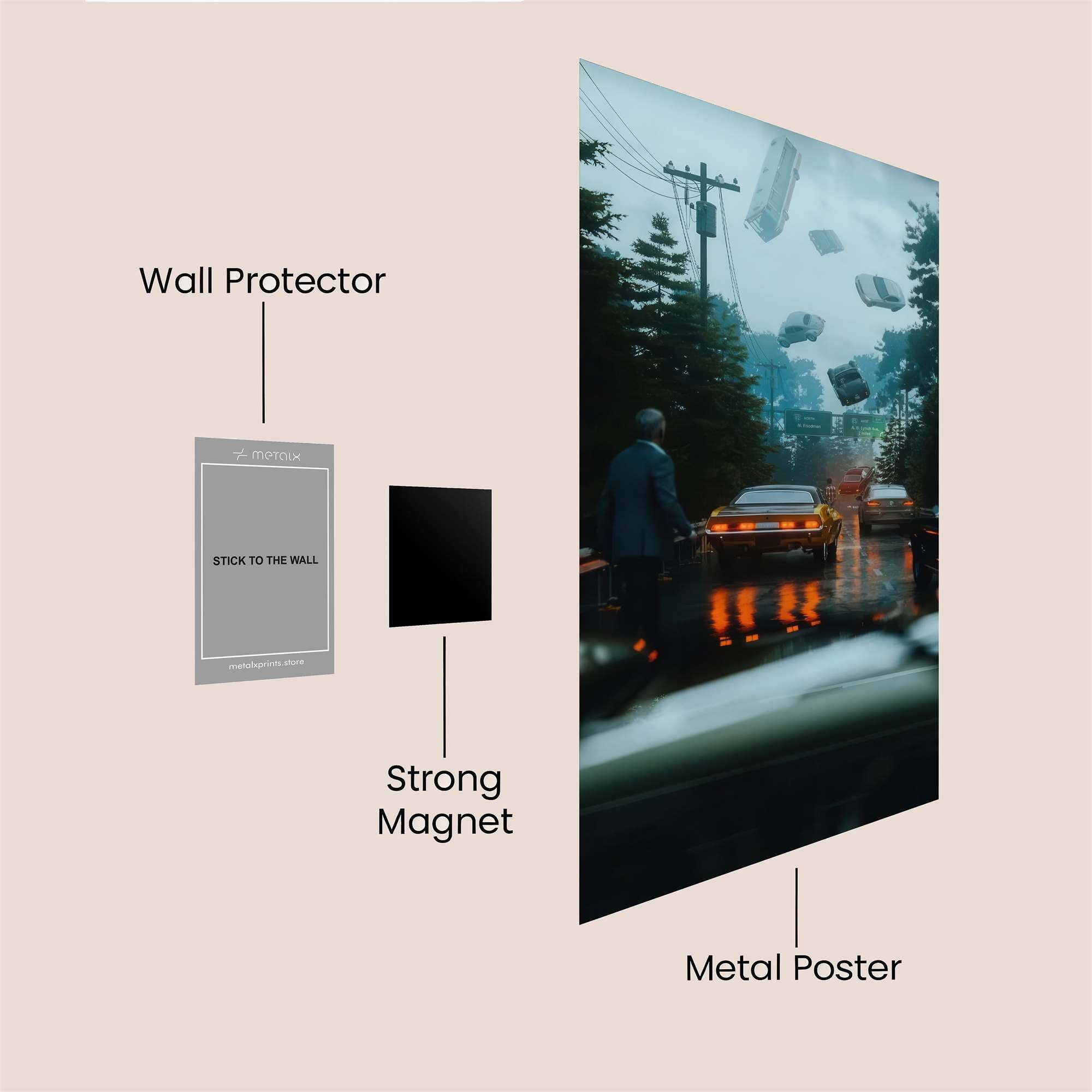 Cars Chaotic Safe Wall Magnetic / M