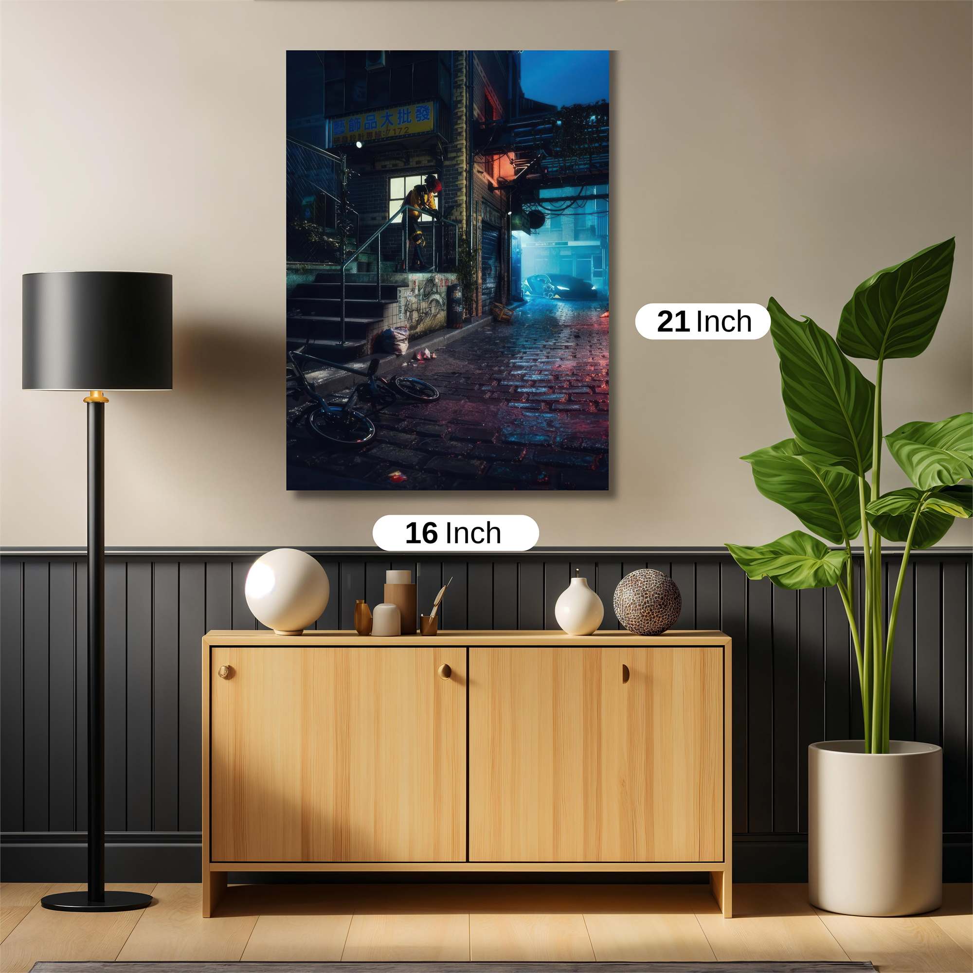 Neon Despair Safe Wall Magnetic / M