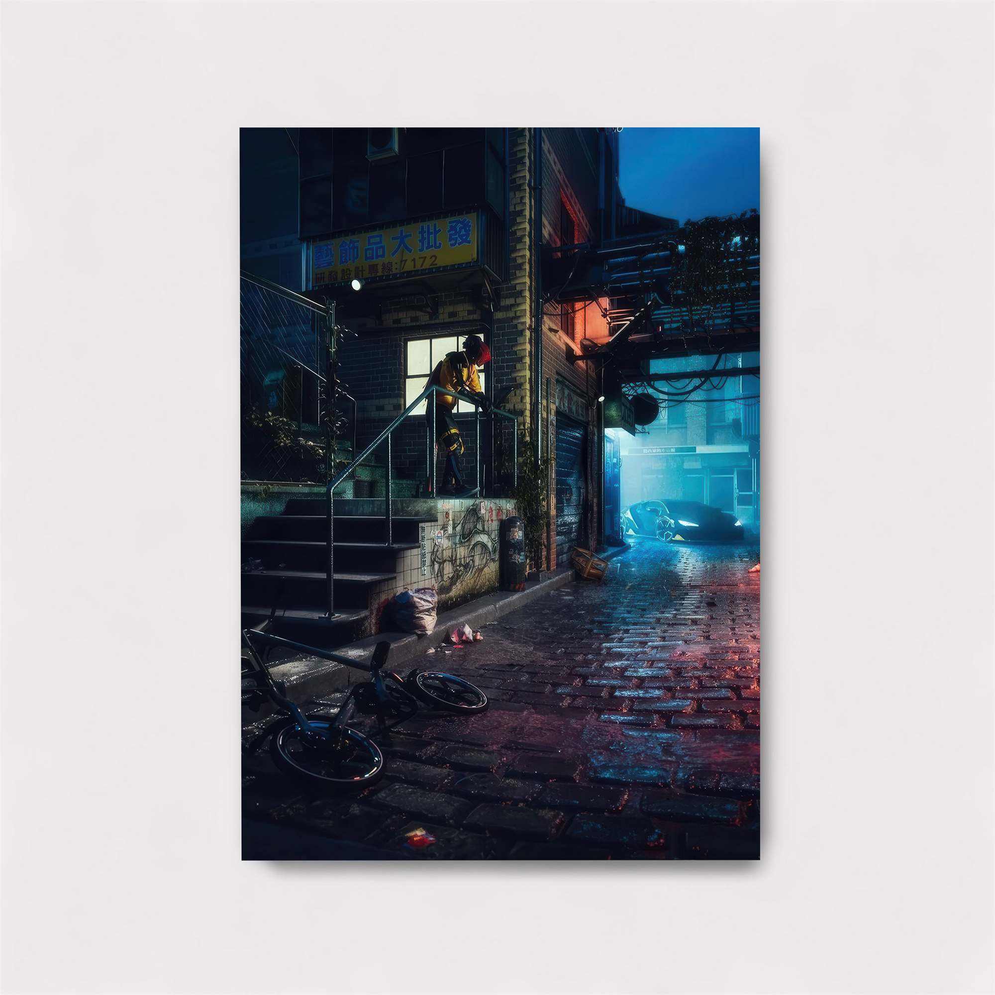 Neon Despair Safe Wall Magnetic / M