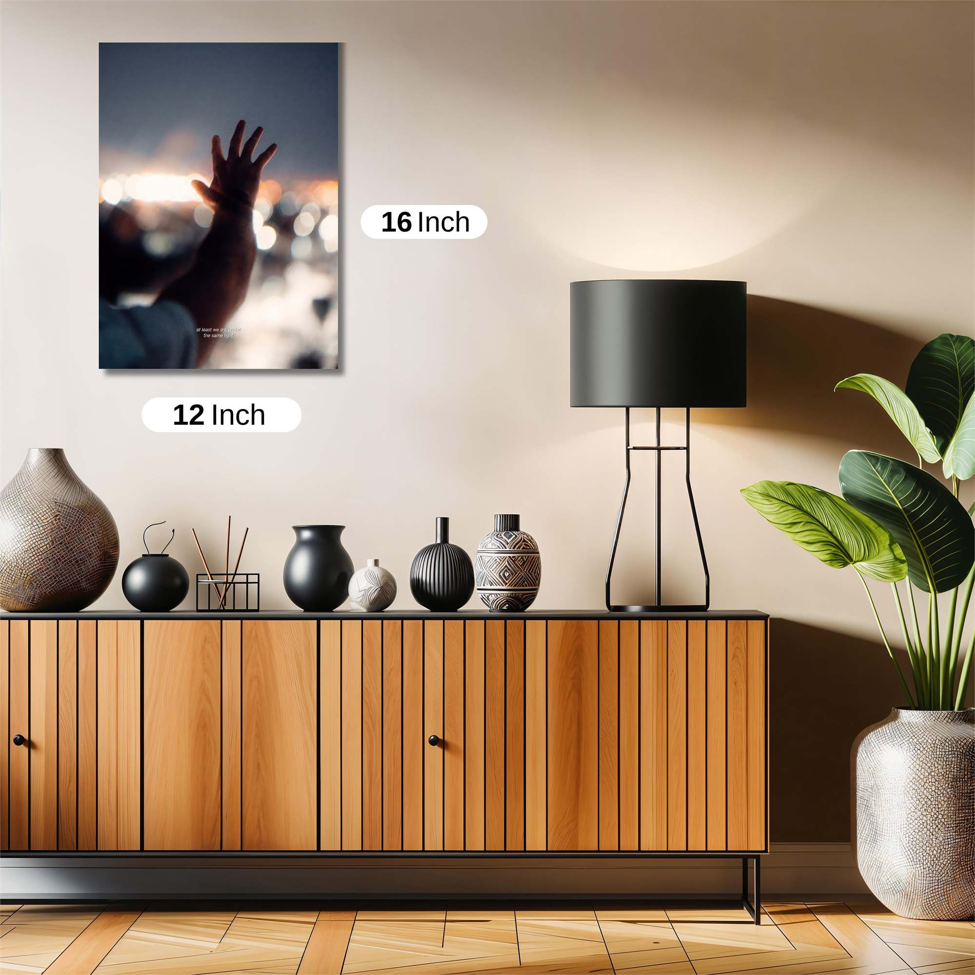 Hand Serenity Safe Wall Magnetic / M