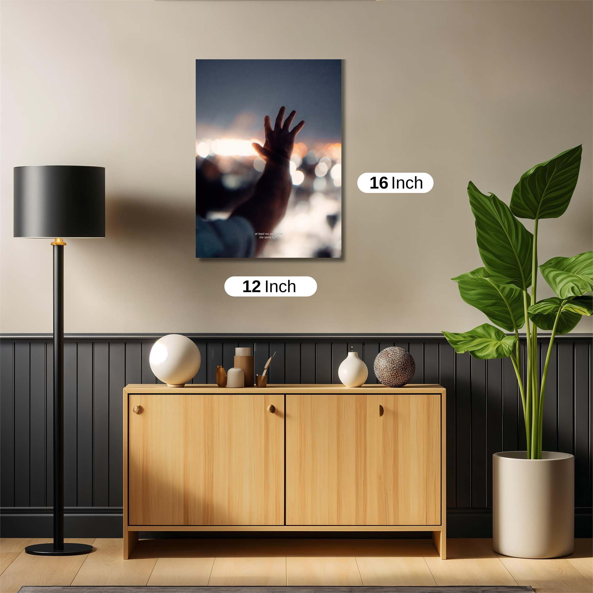 Hand Serenity Safe Wall Magnetic / M