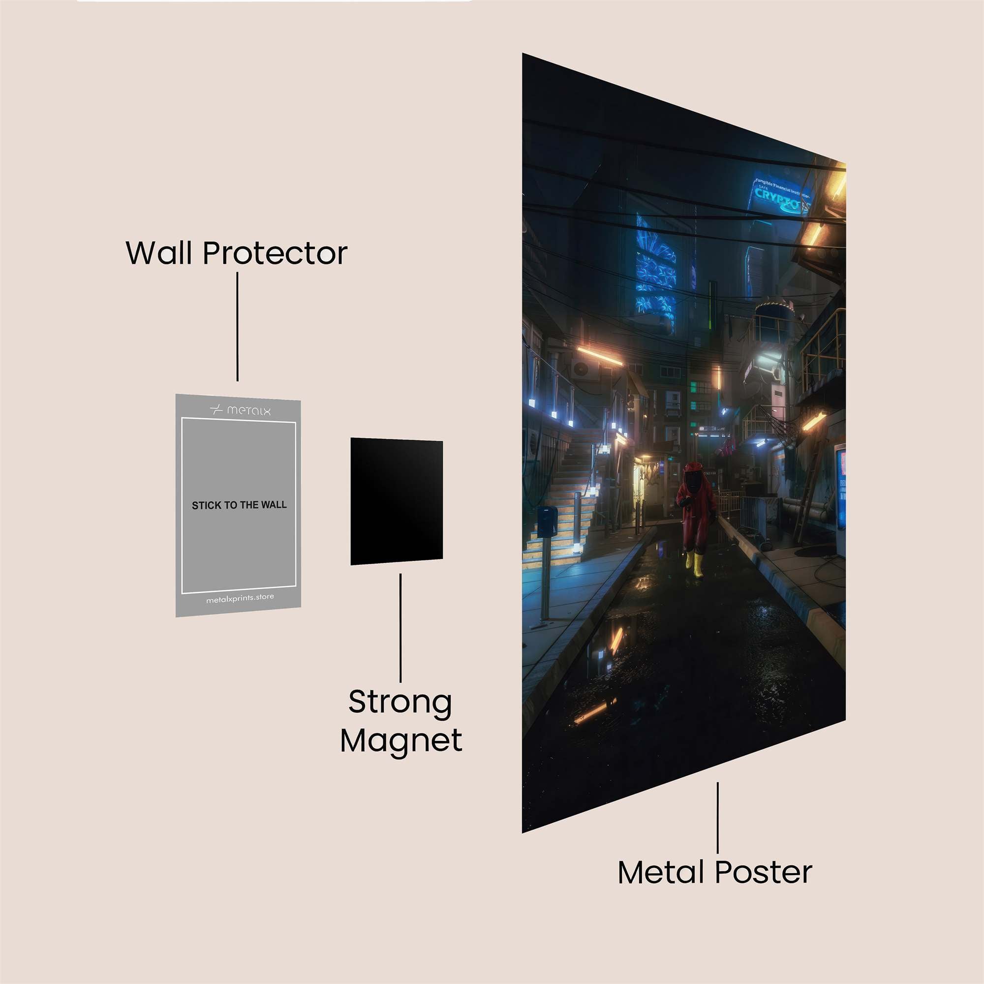 Cyberpunk Serenity Safe Wall Magnetic / M