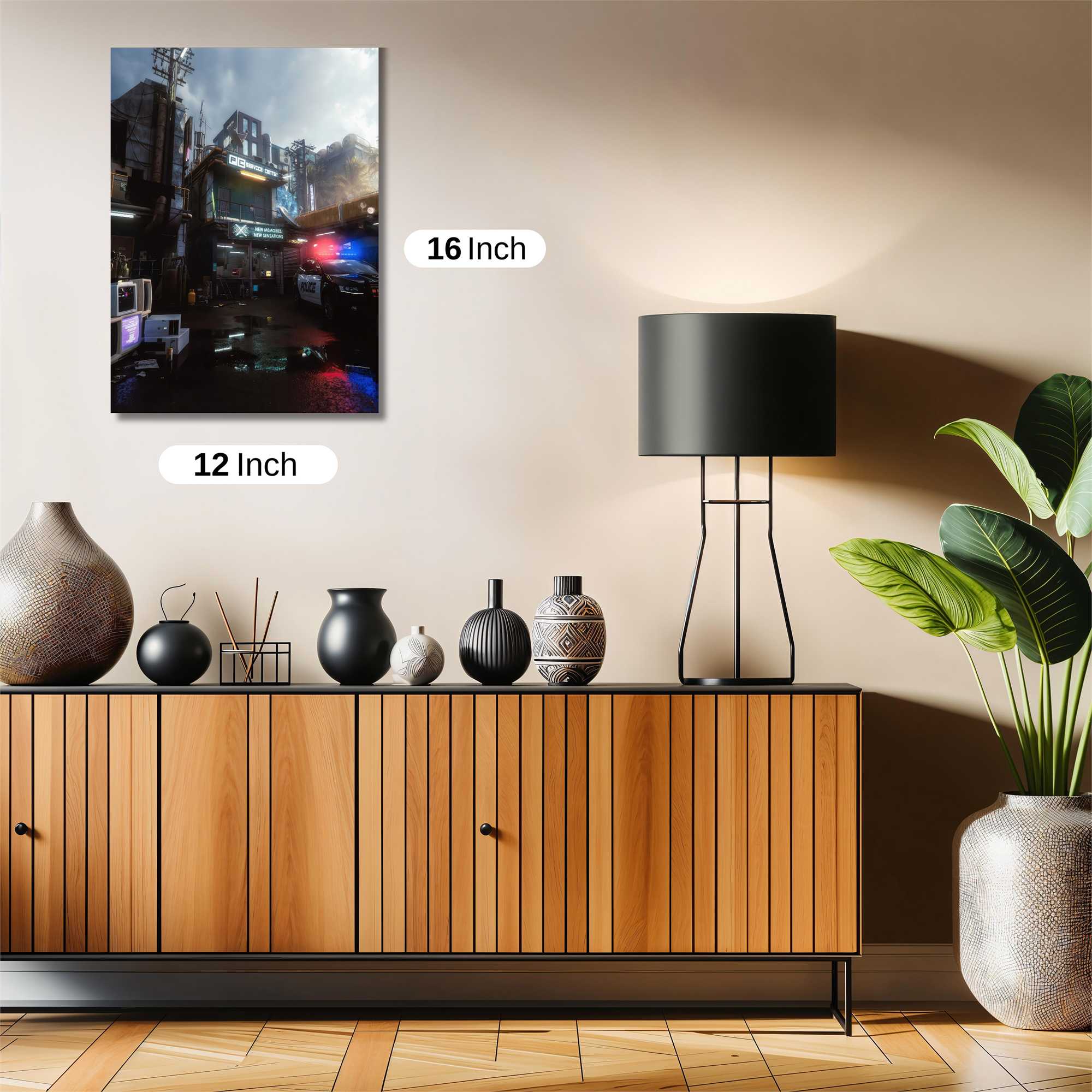 Cyberpunk Chaos Safe Wall Magnetic / M