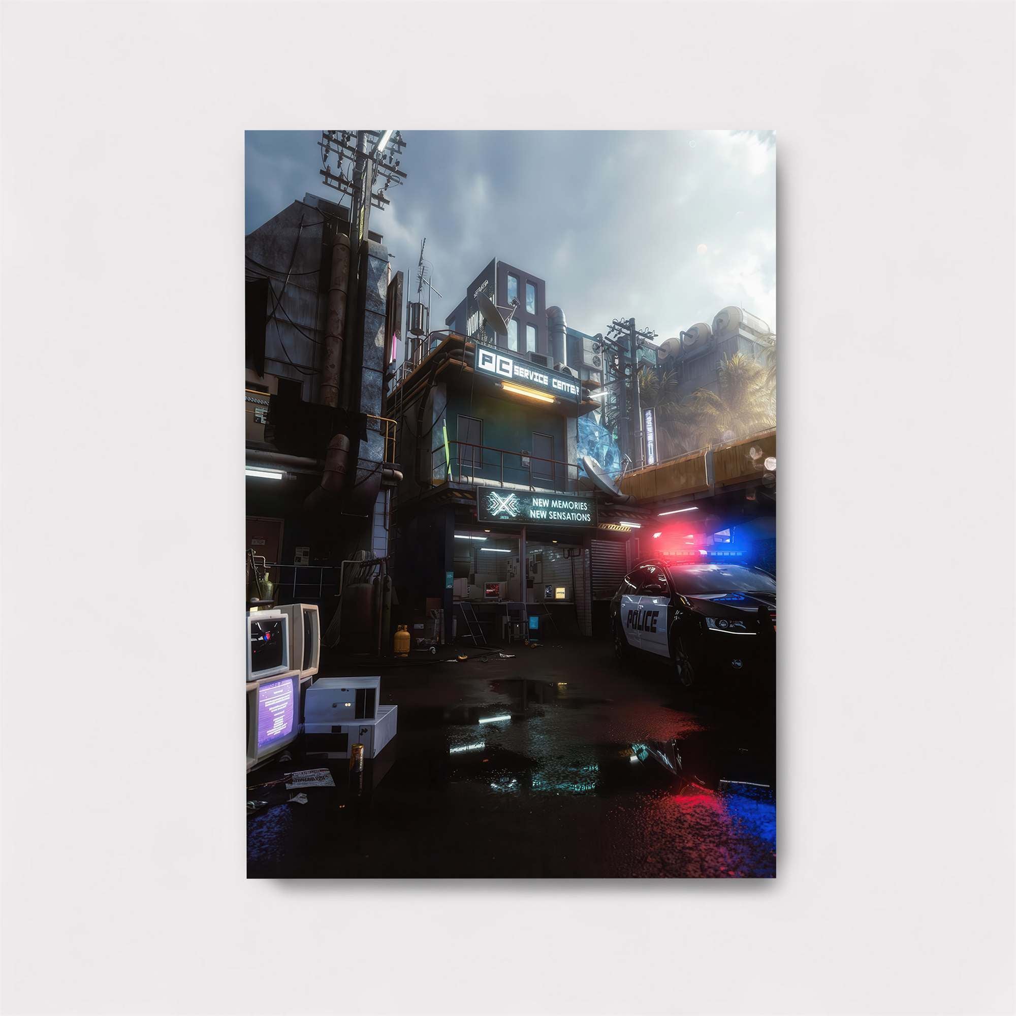 Cyberpunk Chaos Safe Wall Magnetic / M