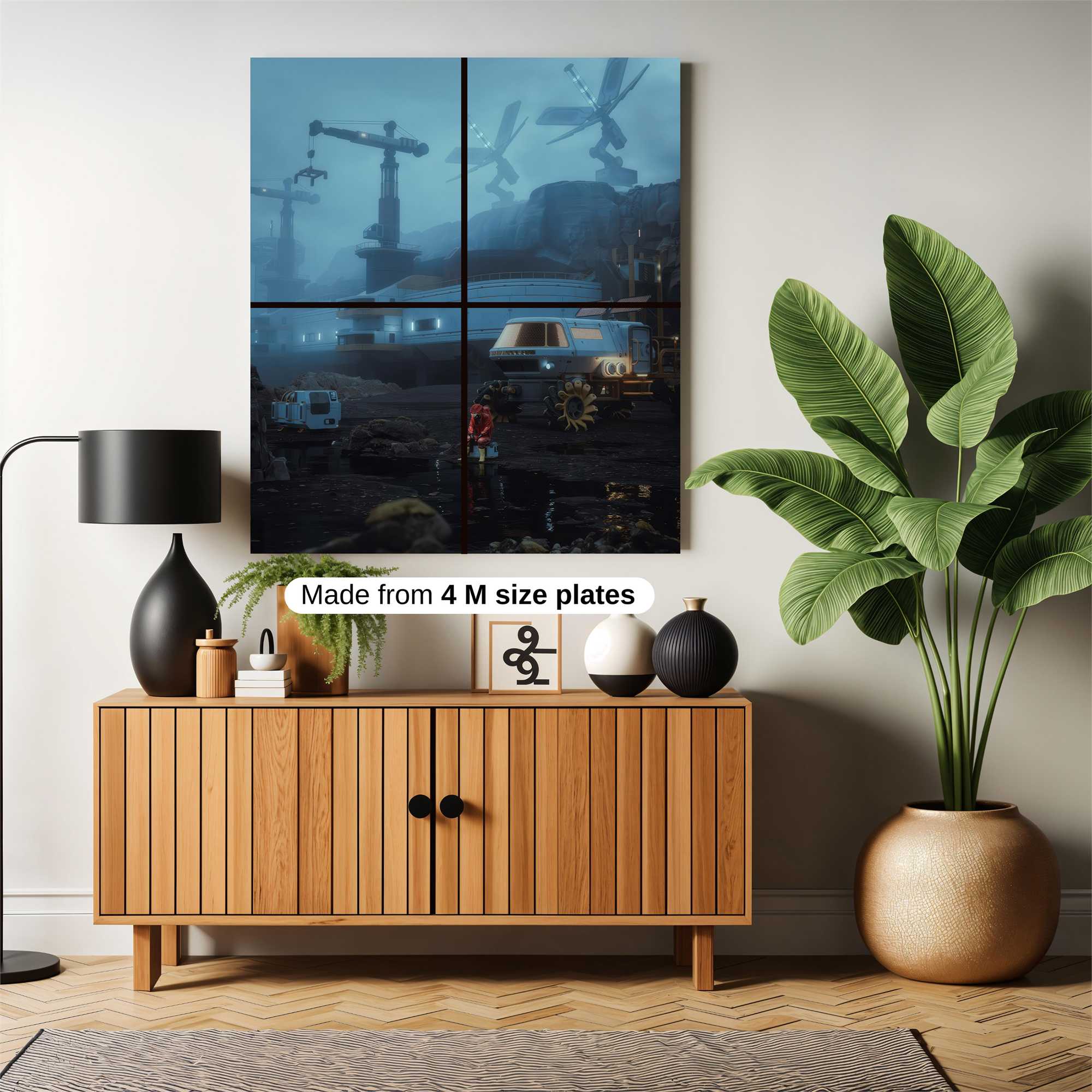 Alien Serenity Safe Wall Magnetic / M