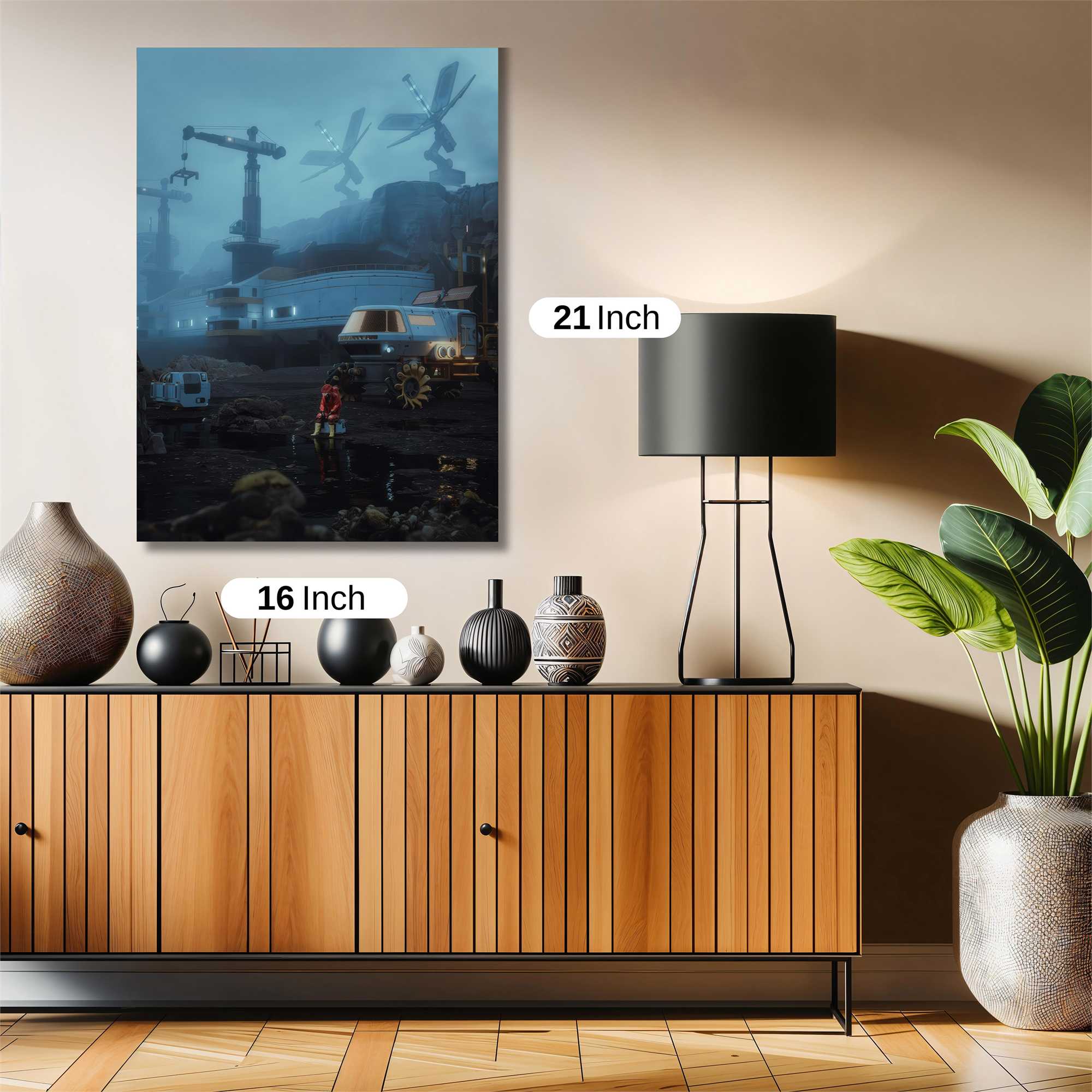 Alien Serenity Safe Wall Magnetic / M