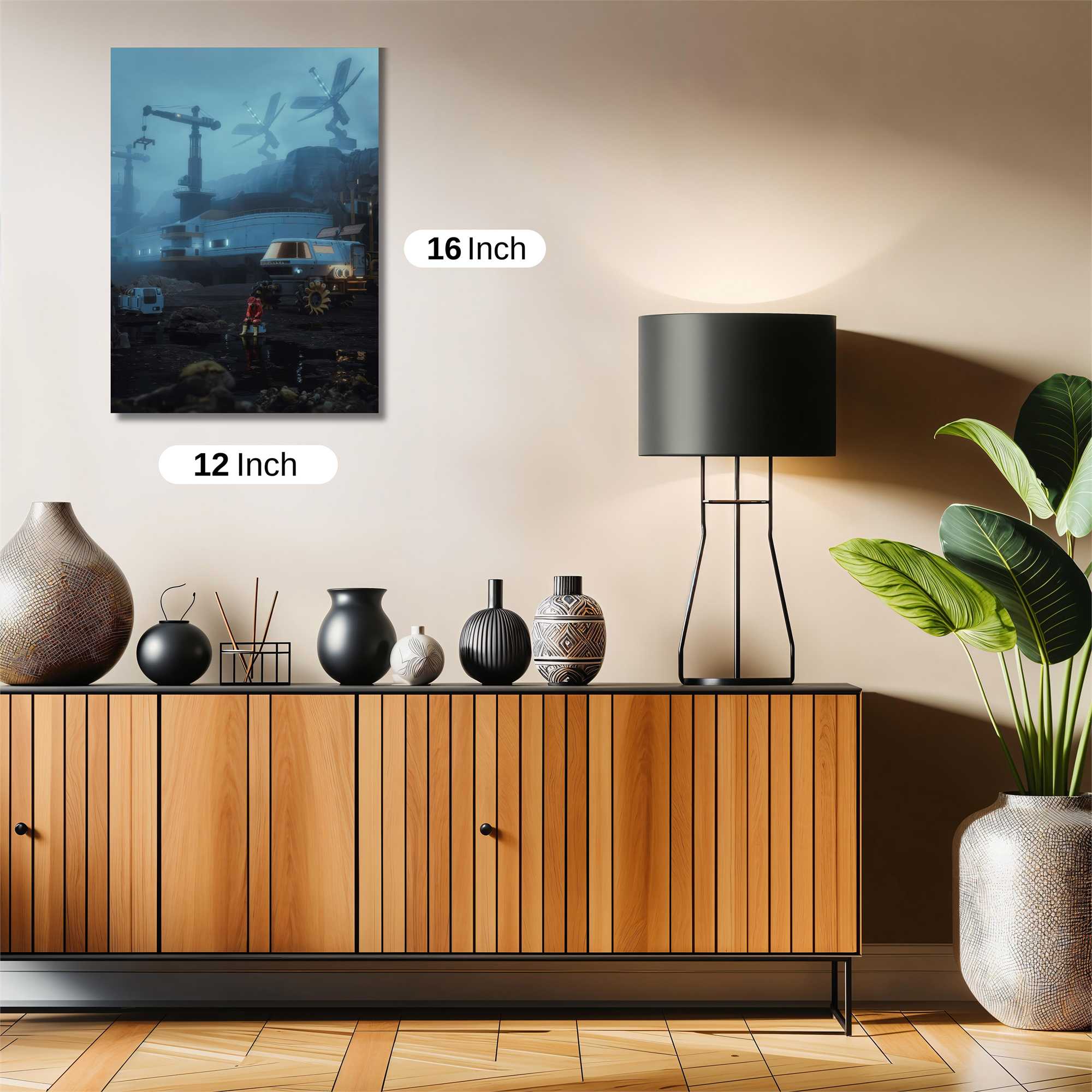 Alien Serenity Safe Wall Magnetic / M