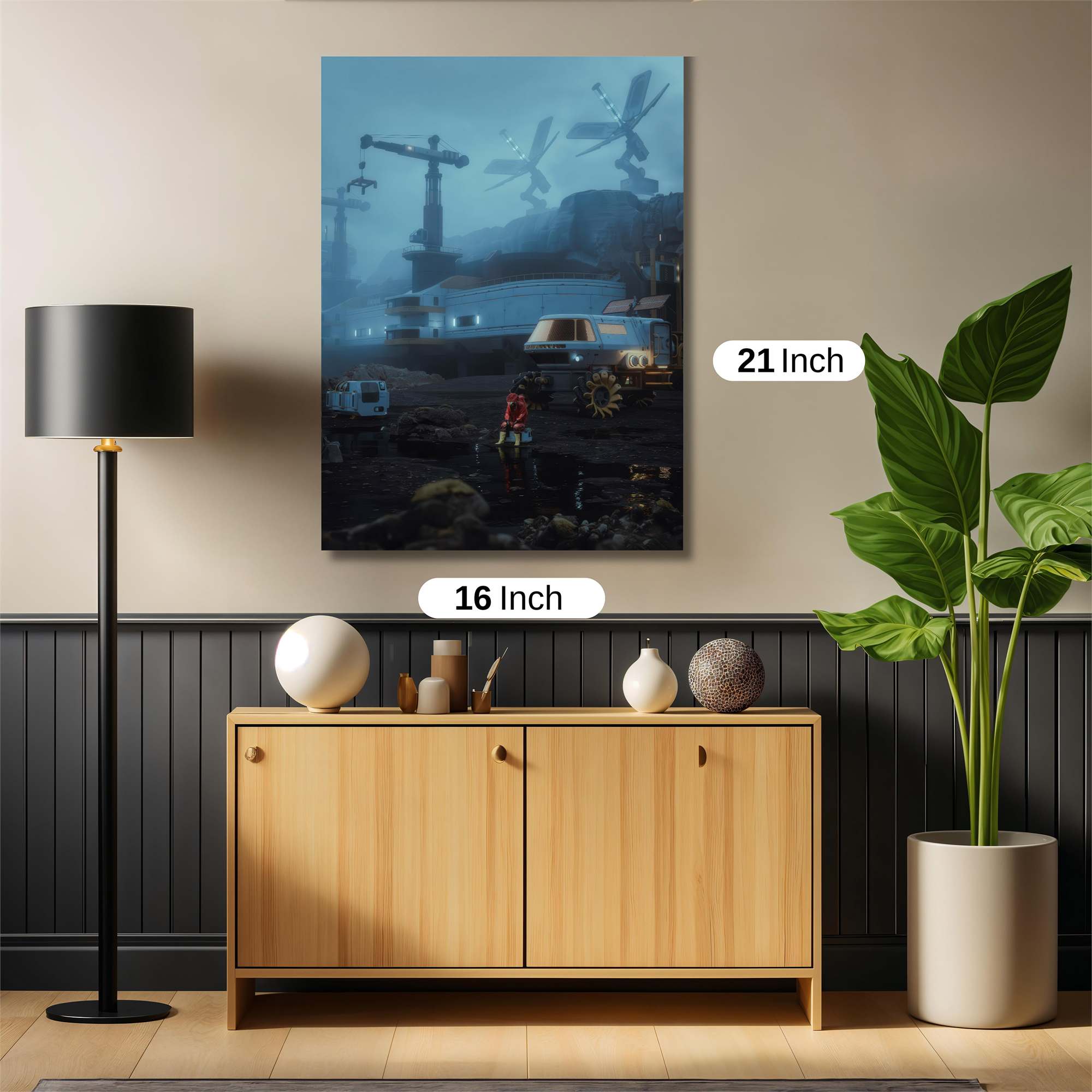 Alien Serenity Safe Wall Magnetic / M