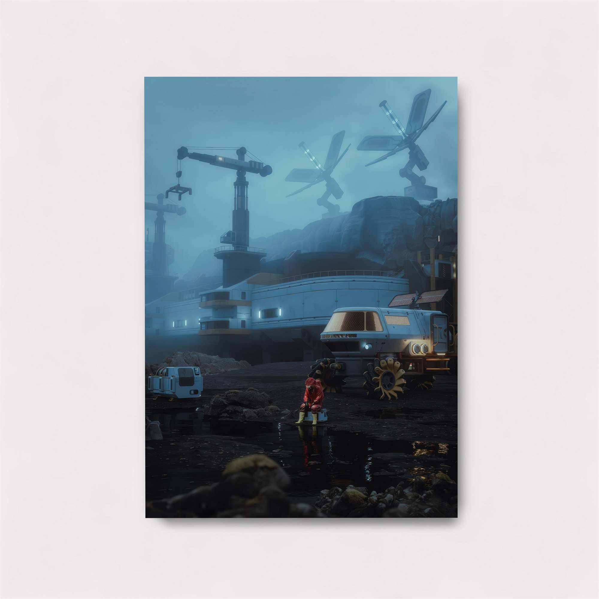 Alien Serenity Safe Wall Magnetic / M