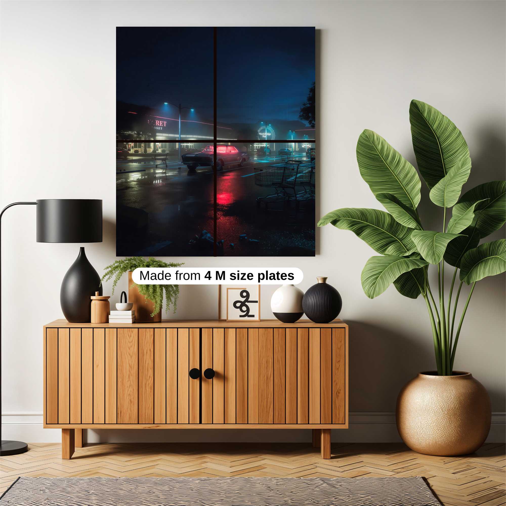 Neon Nocturne Safe Wall Magnetic / M