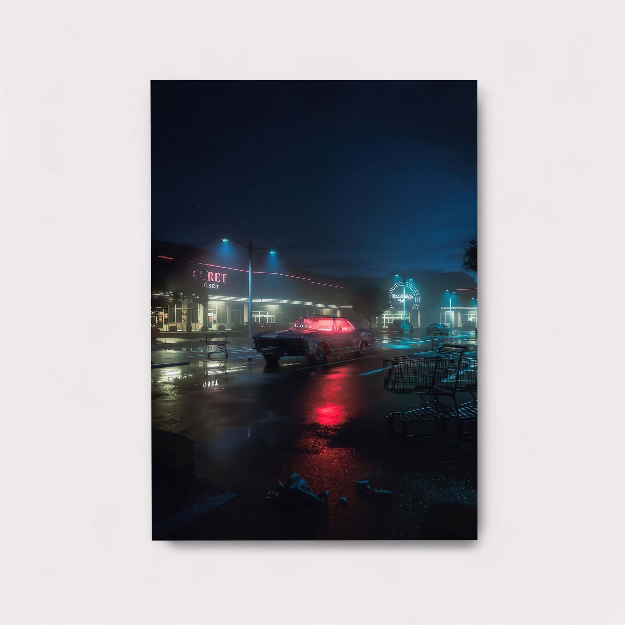 Neon Nocturne Safe Wall Magnetic / M