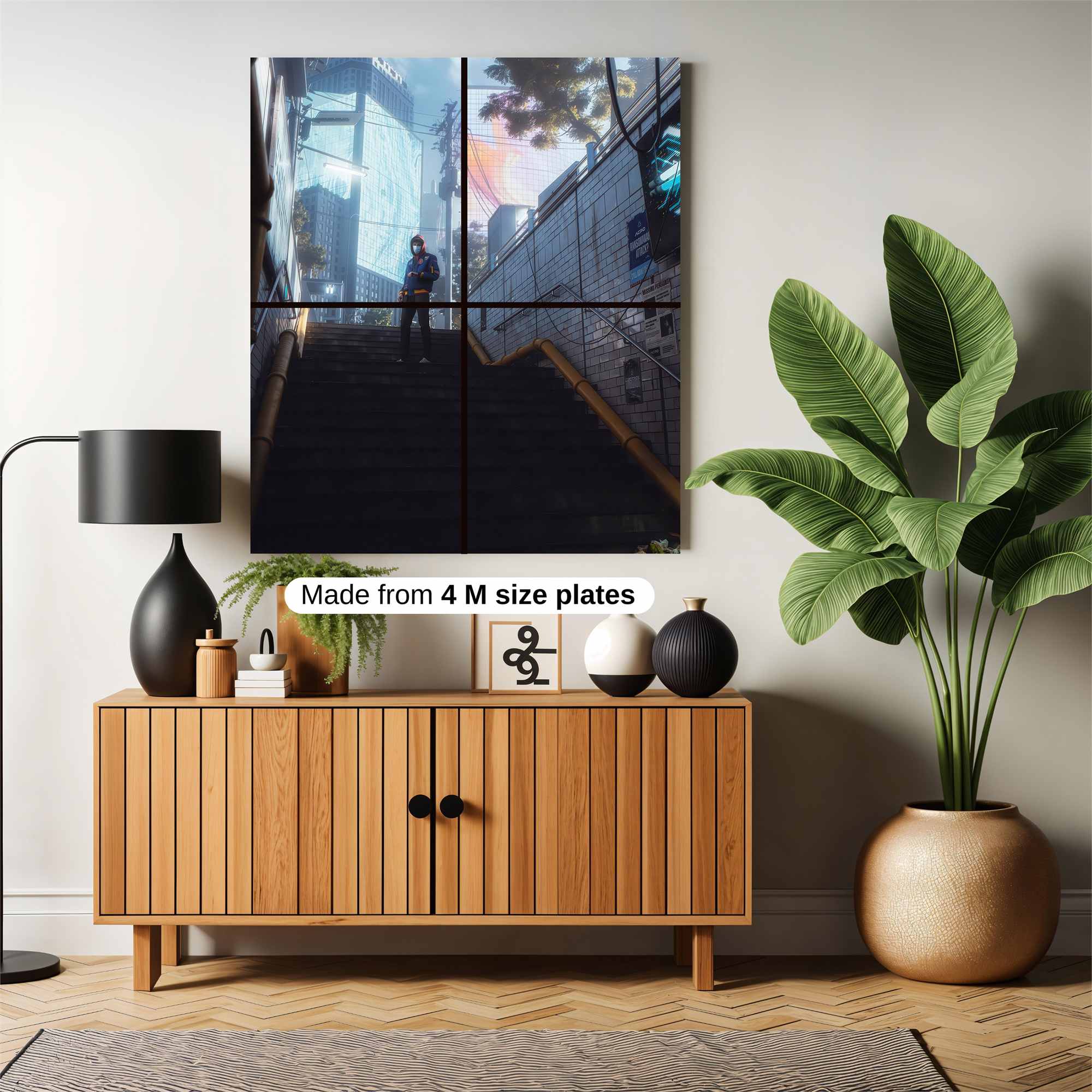 Neon Ascent Safe Wall Magnetic / M