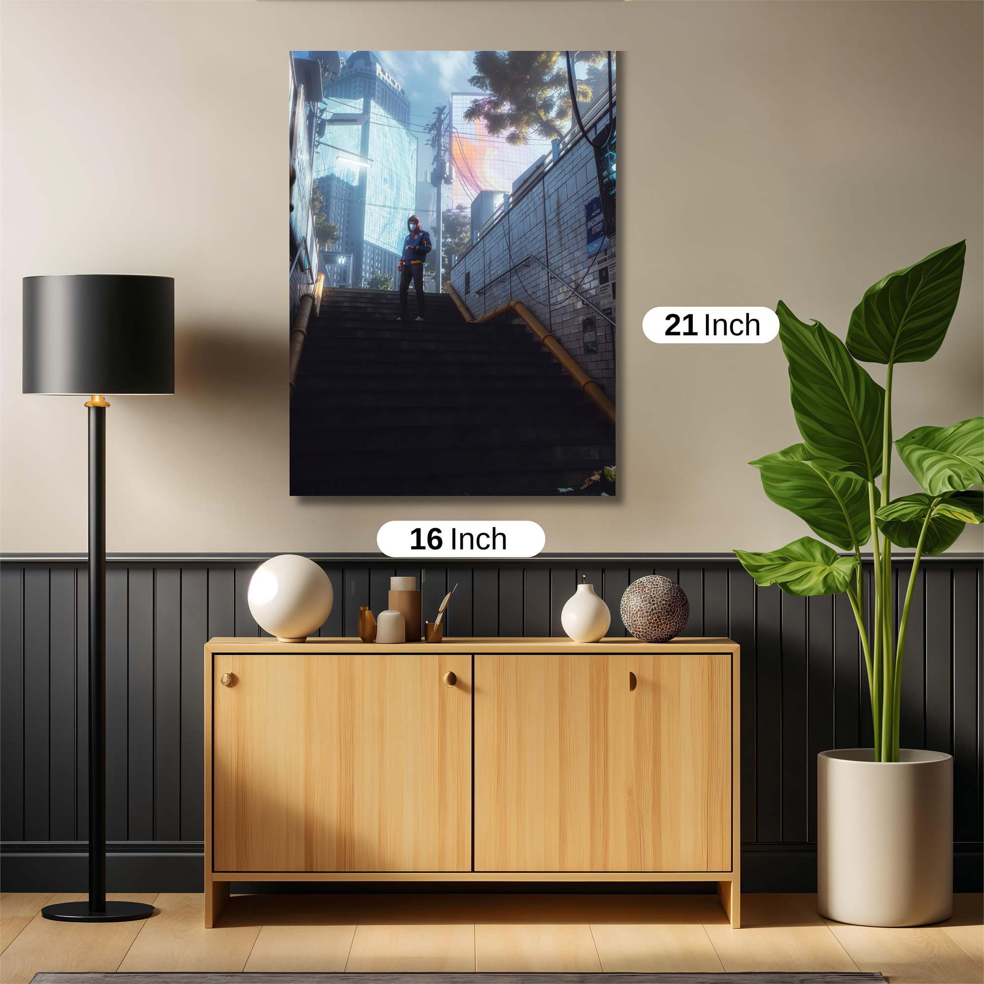 Neon Ascent Safe Wall Magnetic / M