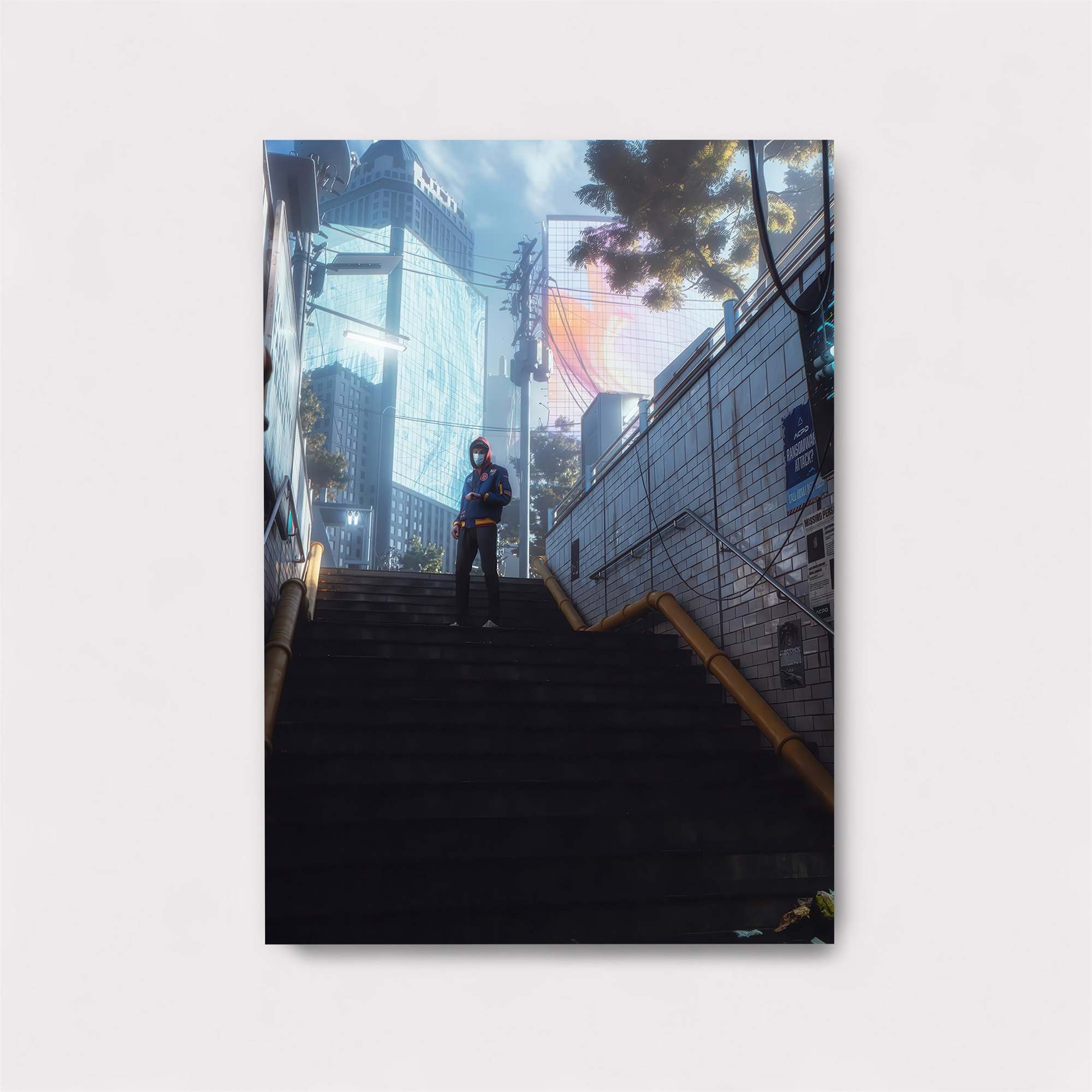 Neon Ascent Safe Wall Magnetic / M