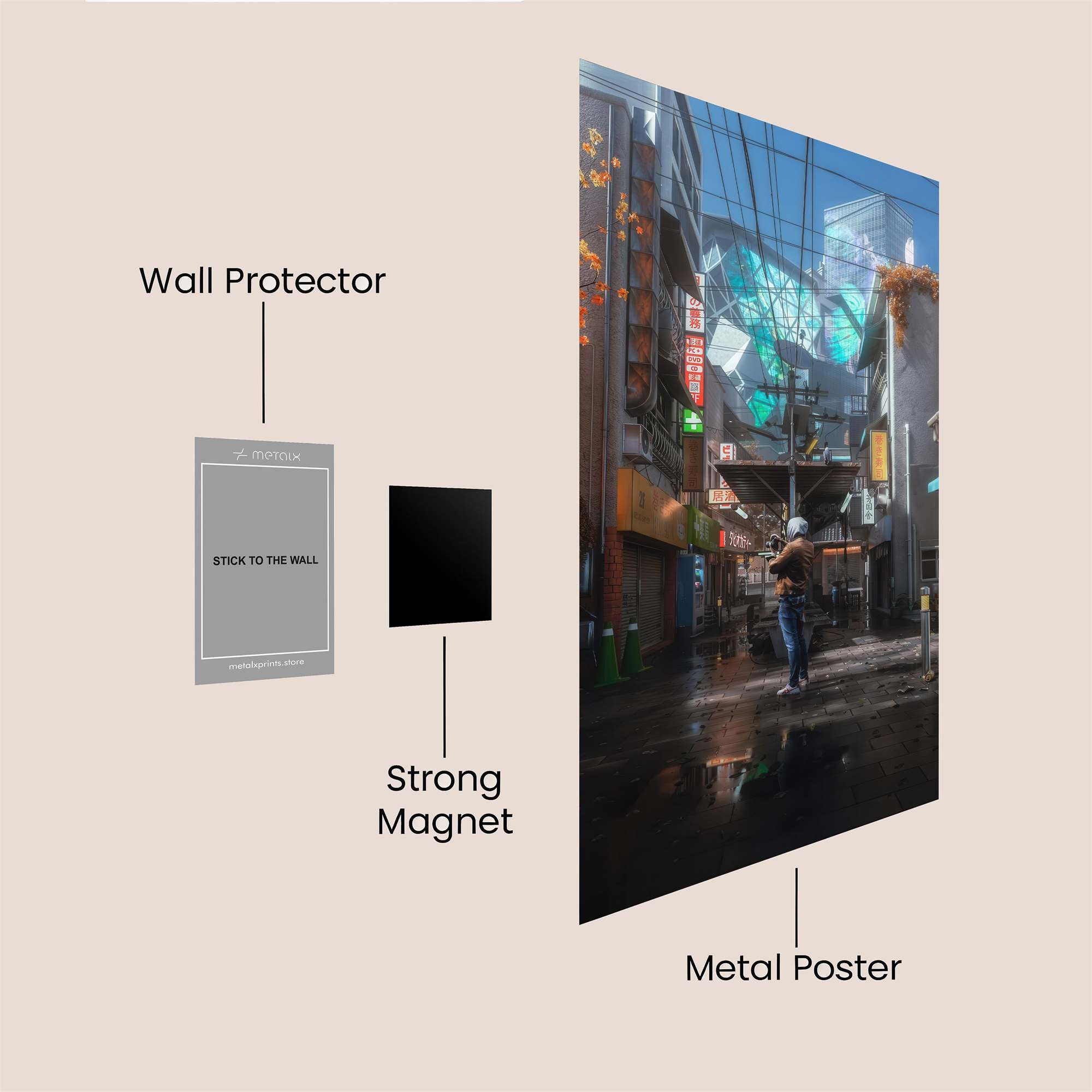 Cyberpunk Serenity Safe Wall Magnetic / M
