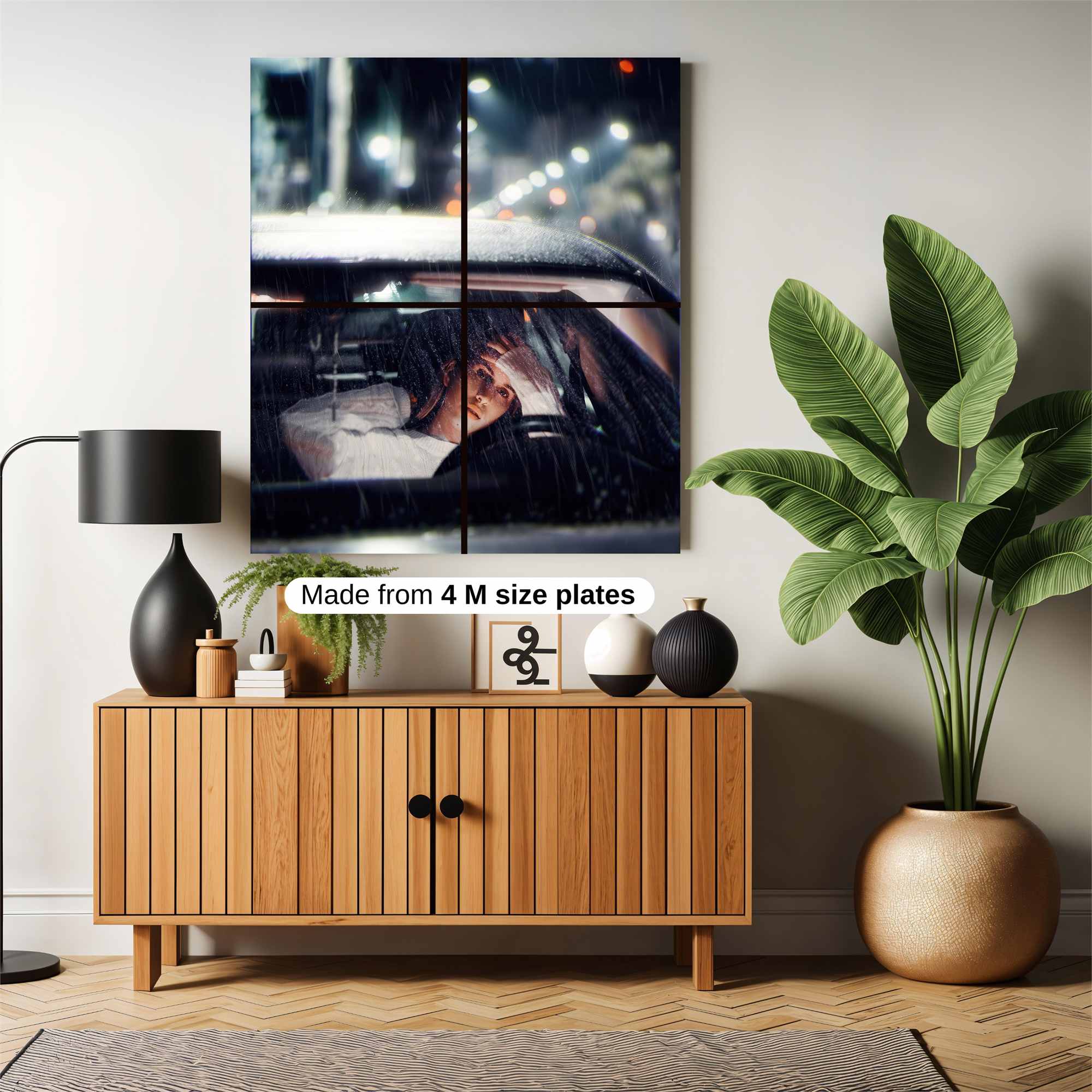 Rainy Reverie Safe Wall Magnetic / M