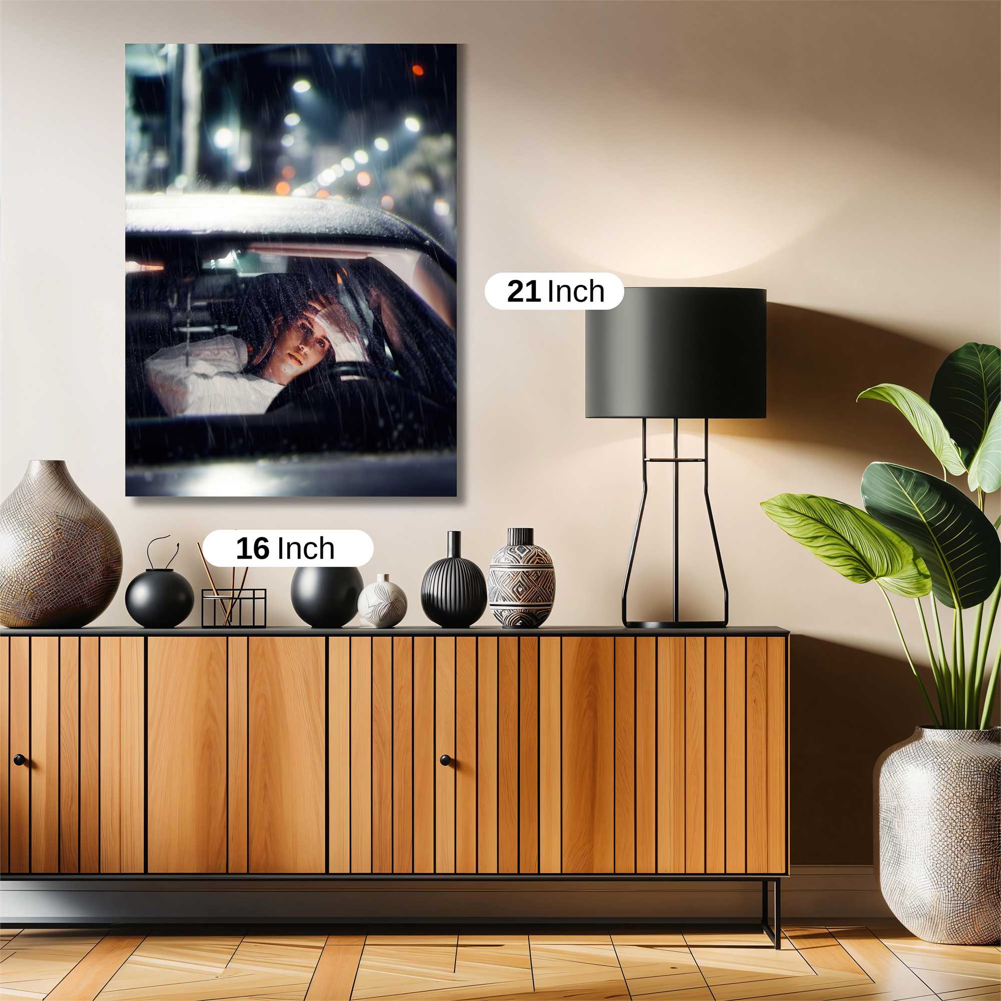 Rainy Reverie Safe Wall Magnetic / M