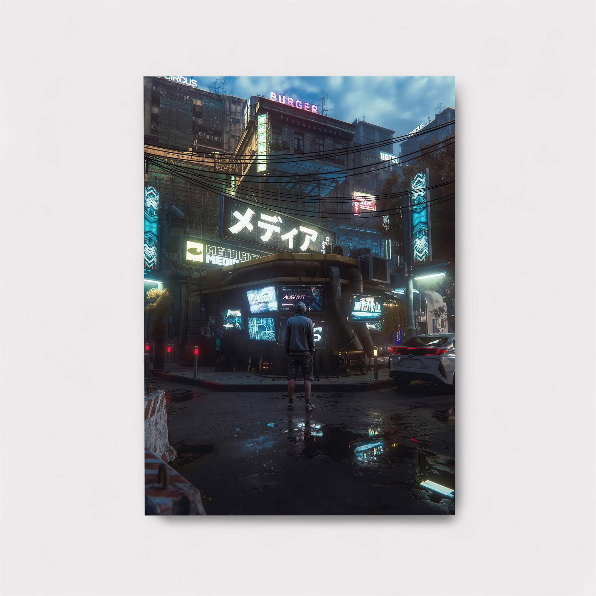 NeonSolitude Safe Wall Magnetic / M