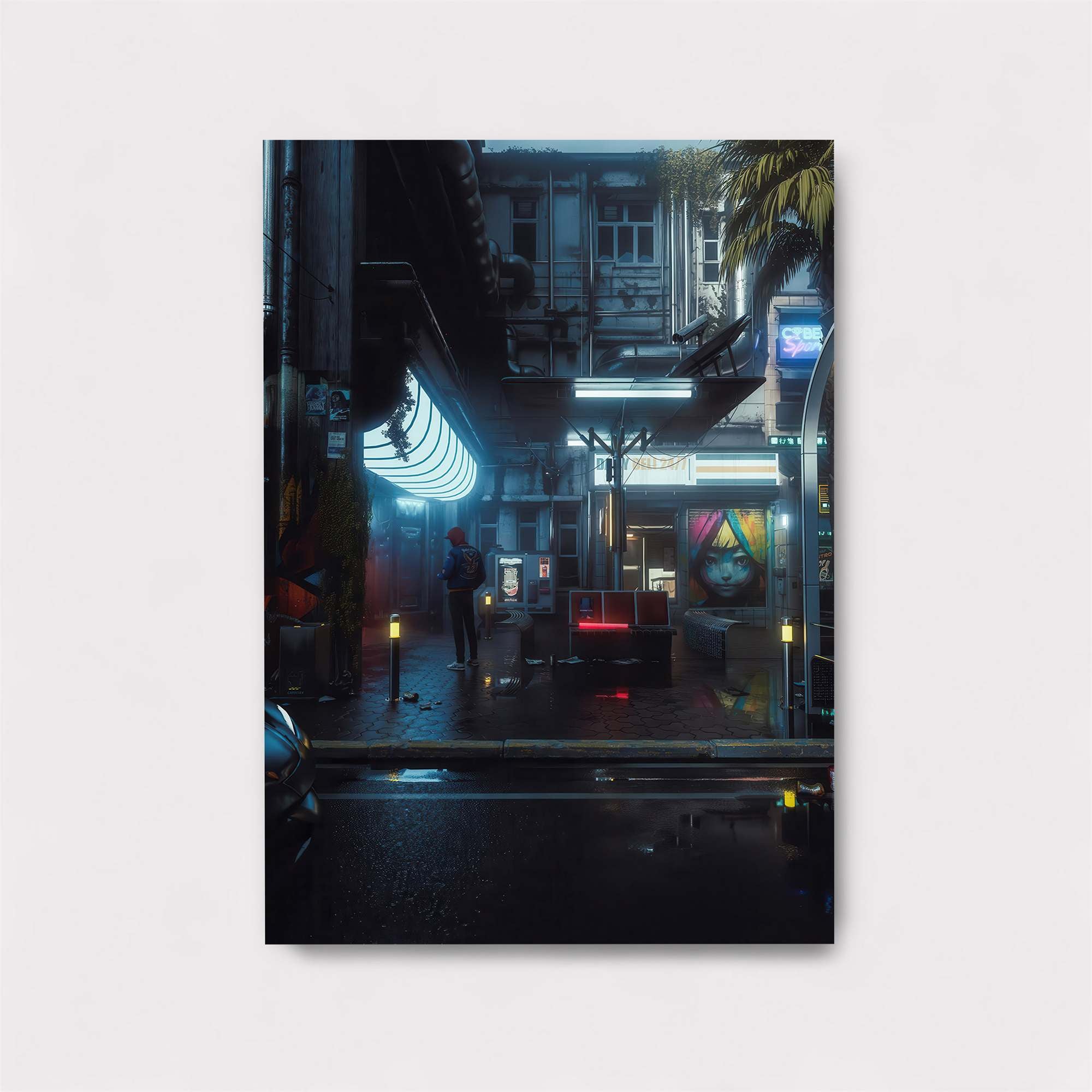 Cyberpunk Gloom Safe Wall Magnetic / M