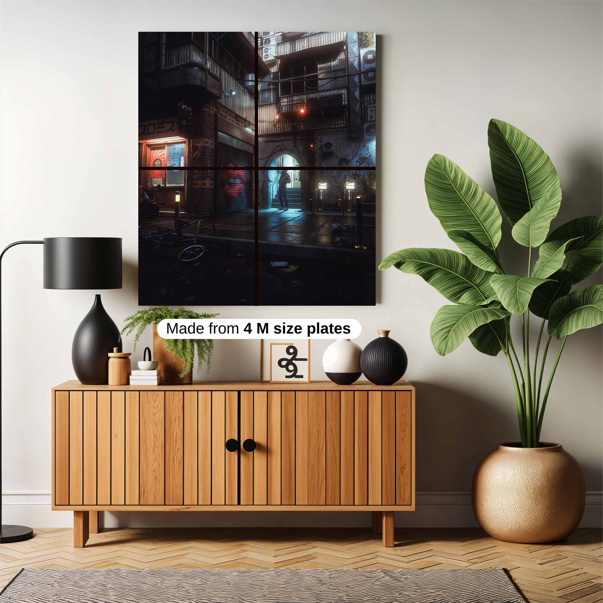 Neon Mystery Safe Wall Magnetic / M