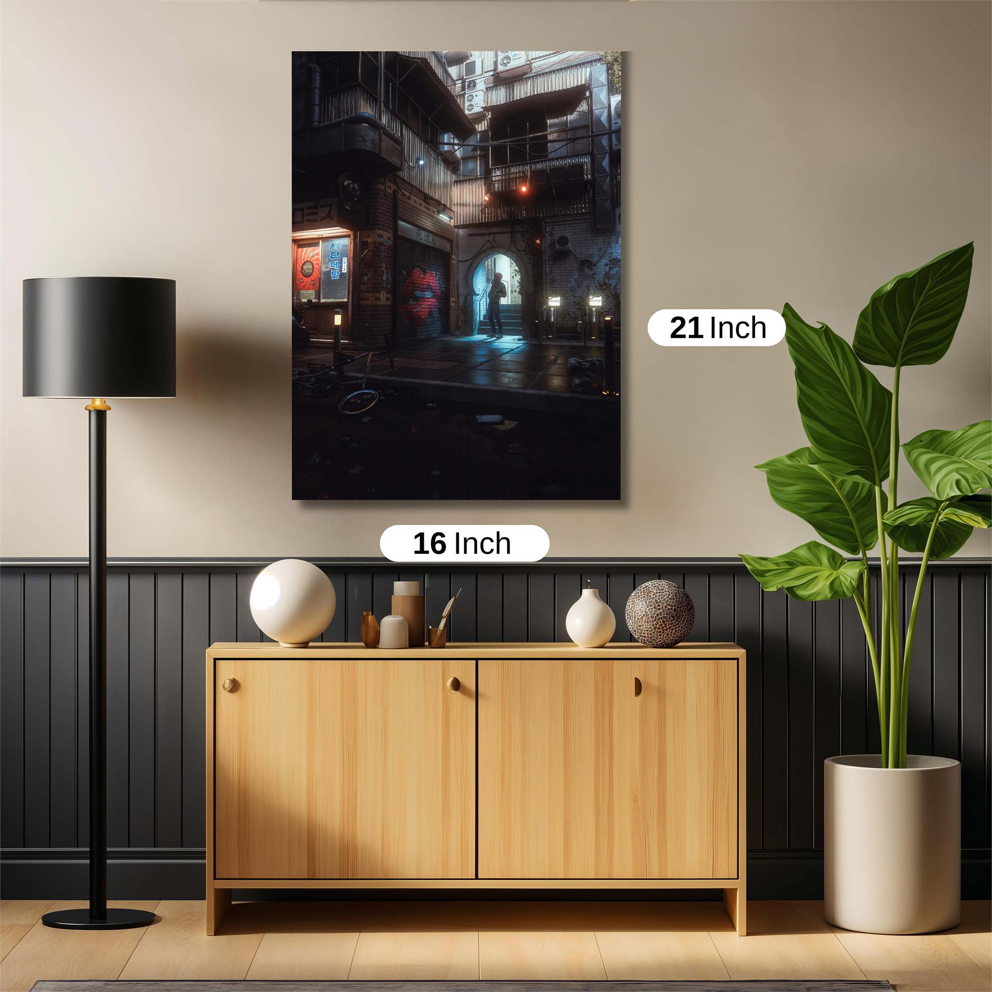 Neon Mystery Safe Wall Magnetic / M