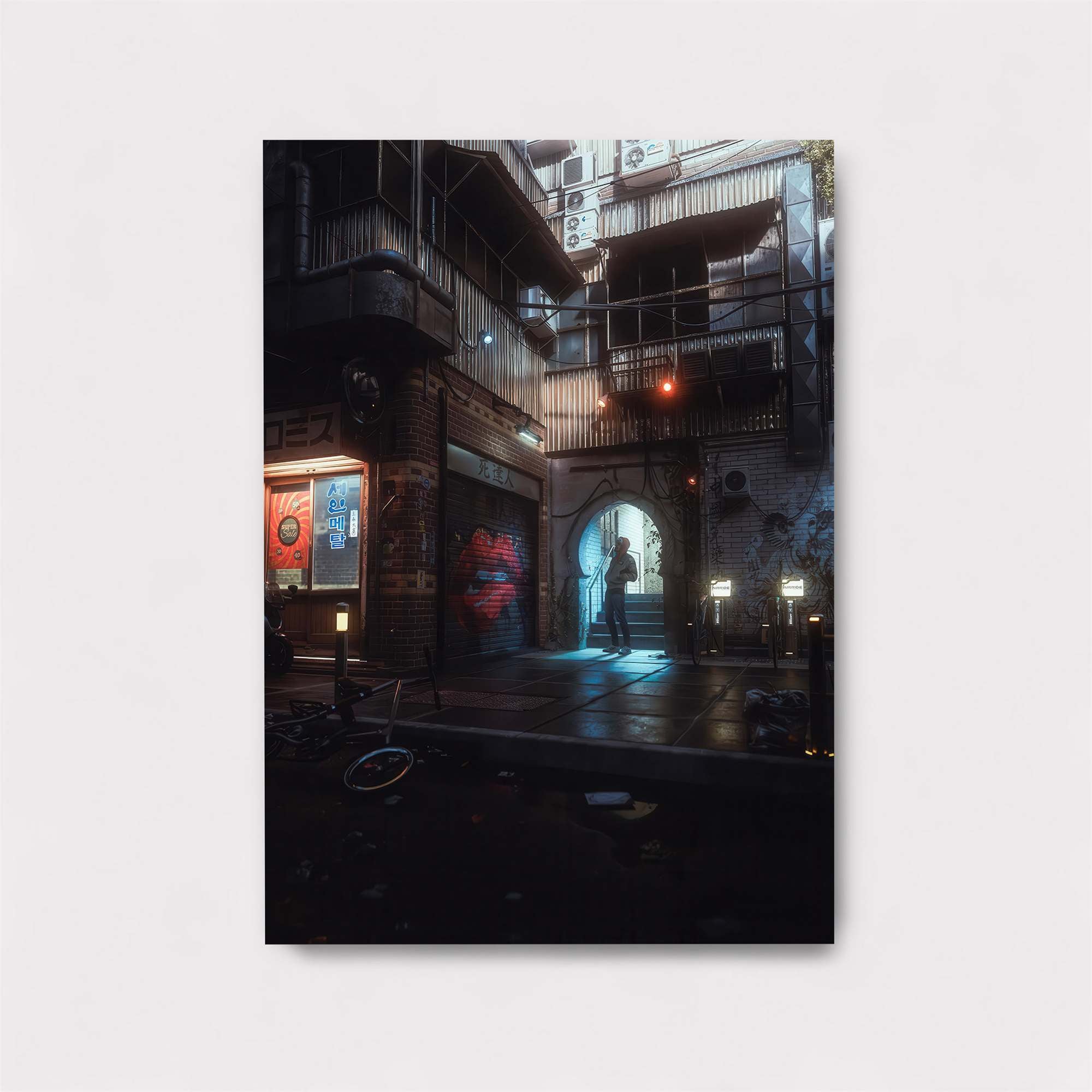 Neon Mystery Safe Wall Magnetic / M