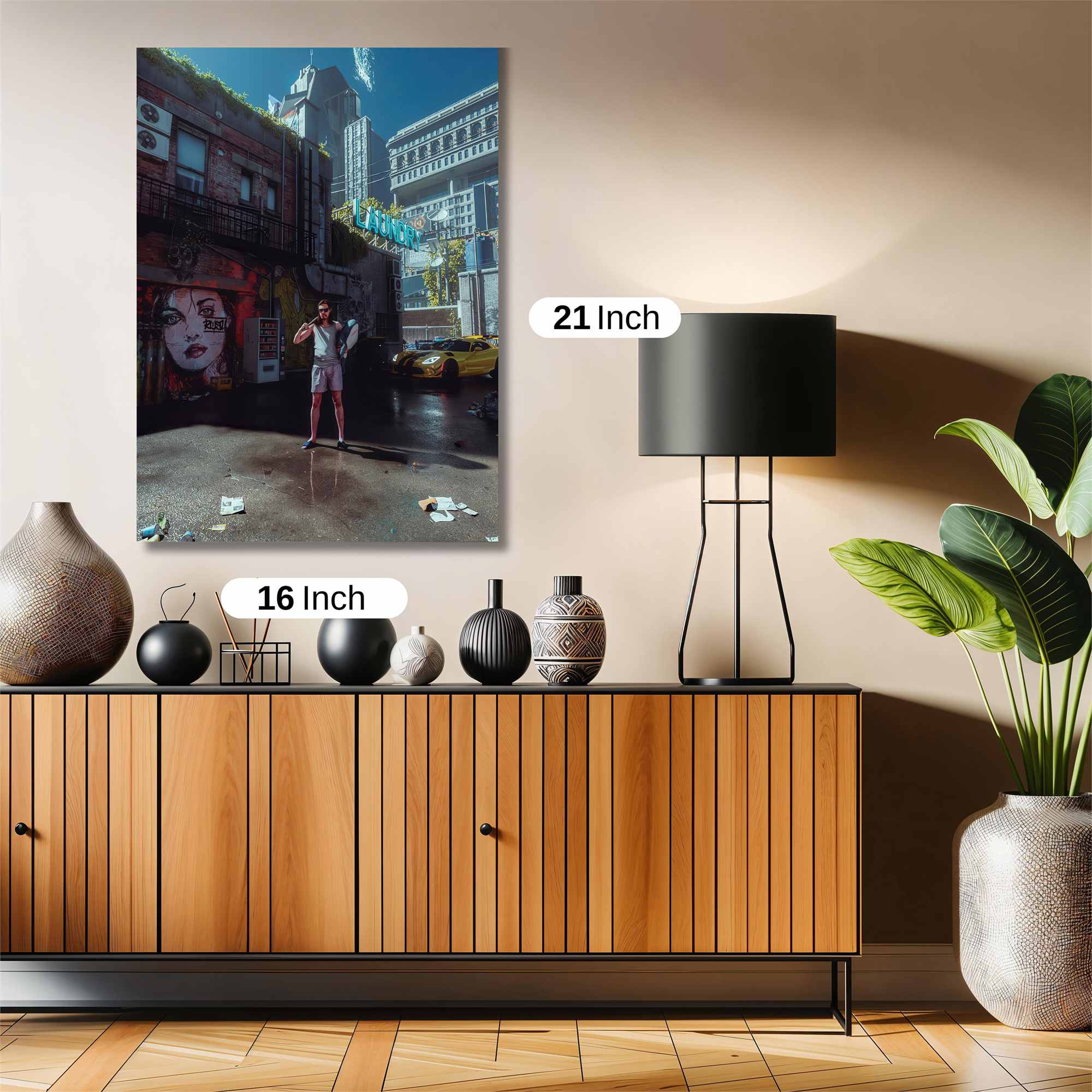 Cyberpunk Serenity Safe Wall Magnetic / M