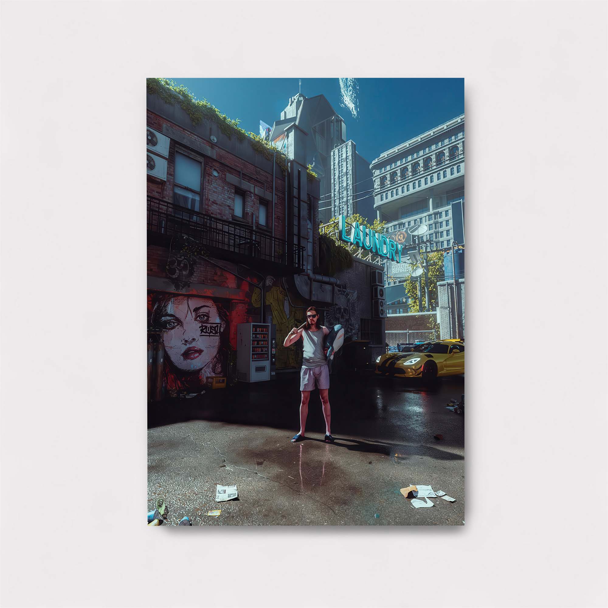 Cyberpunk Serenity Safe Wall Magnetic / M