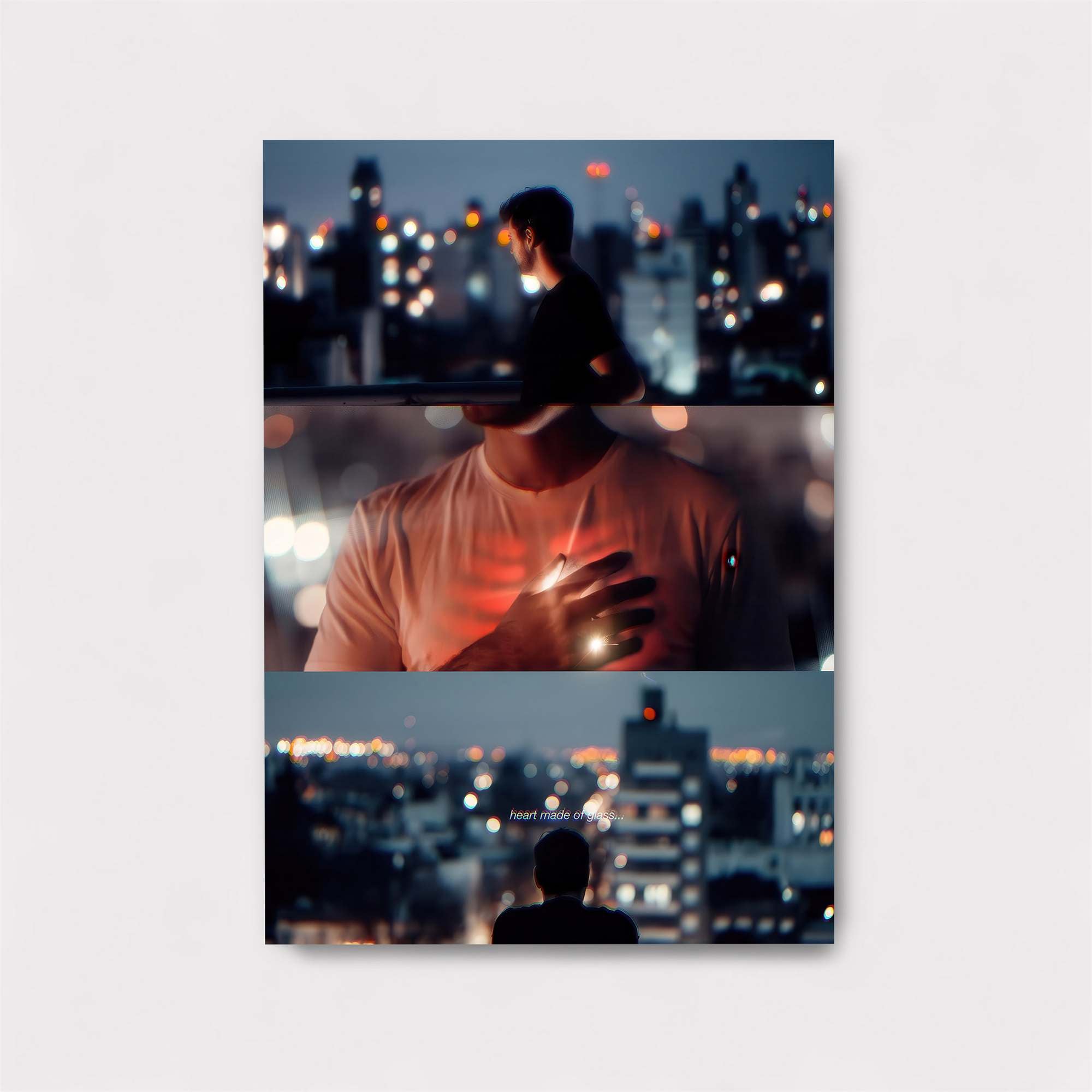 City Heartache Safe Wall Magnetic / M