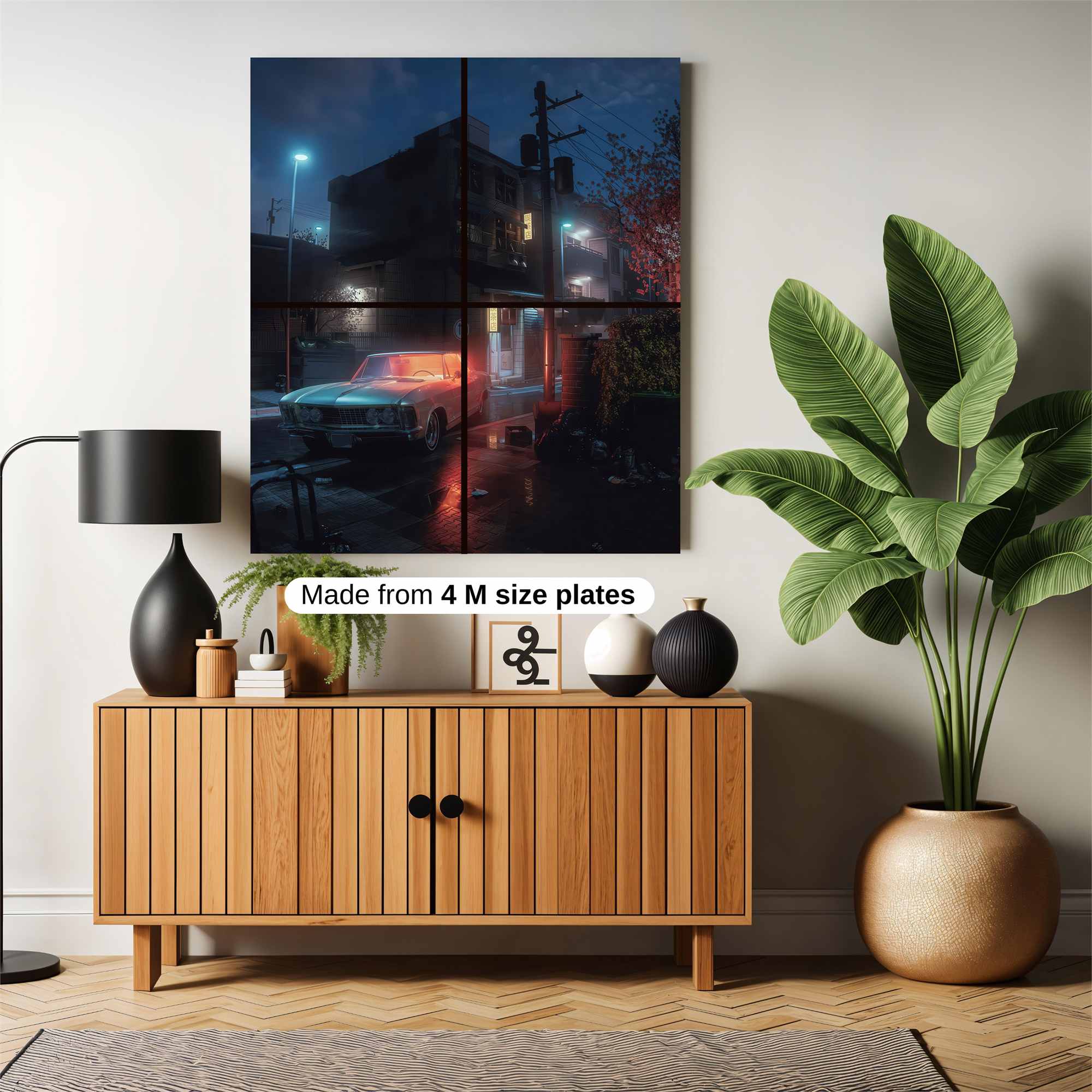 Neon Noir Safe Wall Magnetic / M