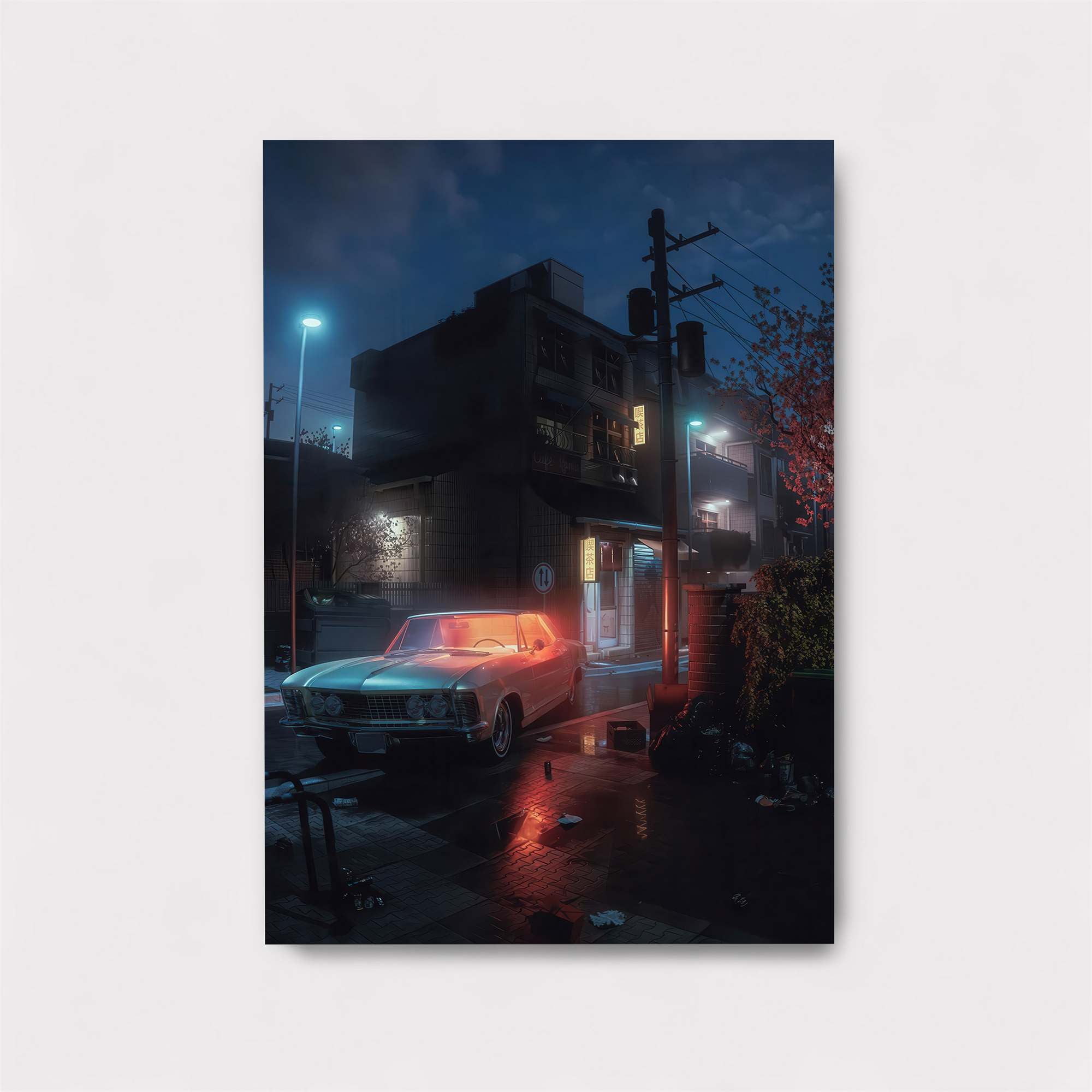 Neon Noir Safe Wall Magnetic / M