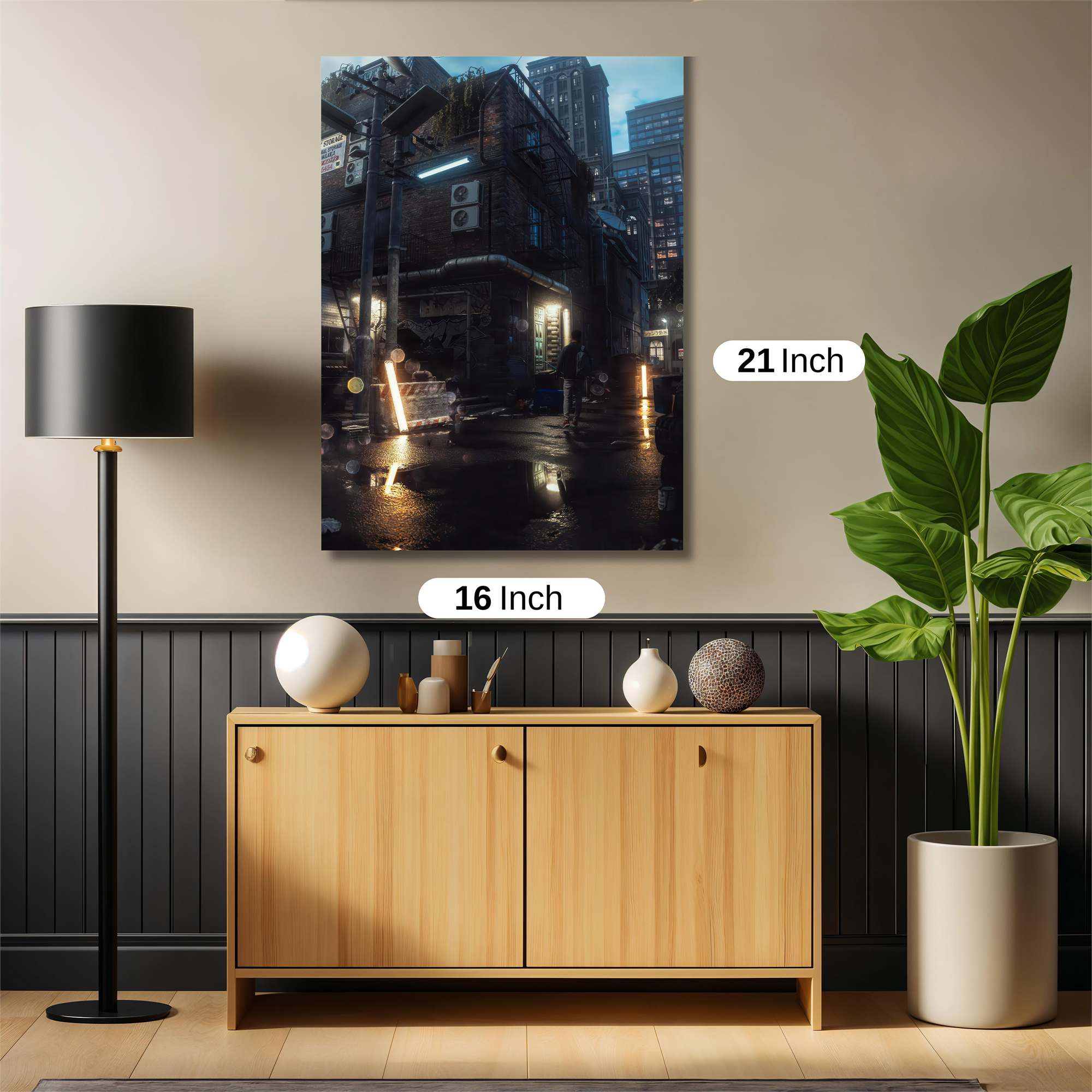 Neon Melancholy Safe Wall Magnetic / M